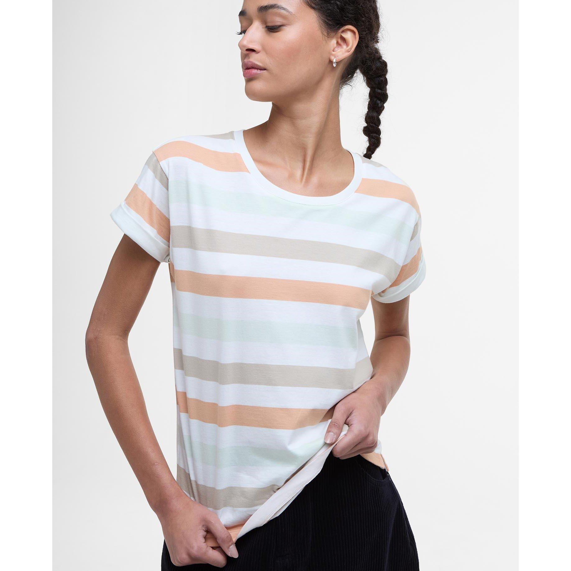 Toast Stripe - Barbour - Lyndale T-Shirt - 4