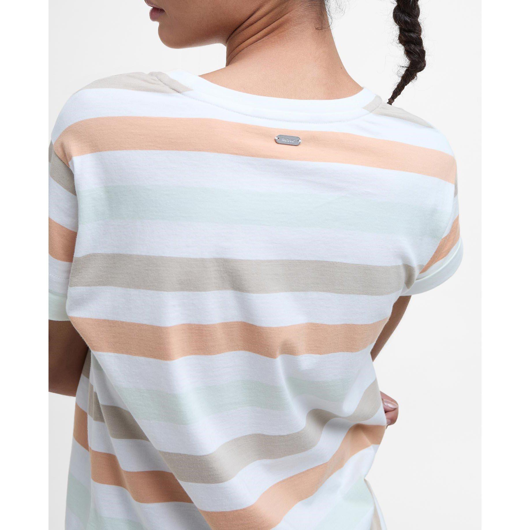 Toast Stripe - Barbour - Lyndale T-Shirt - 5