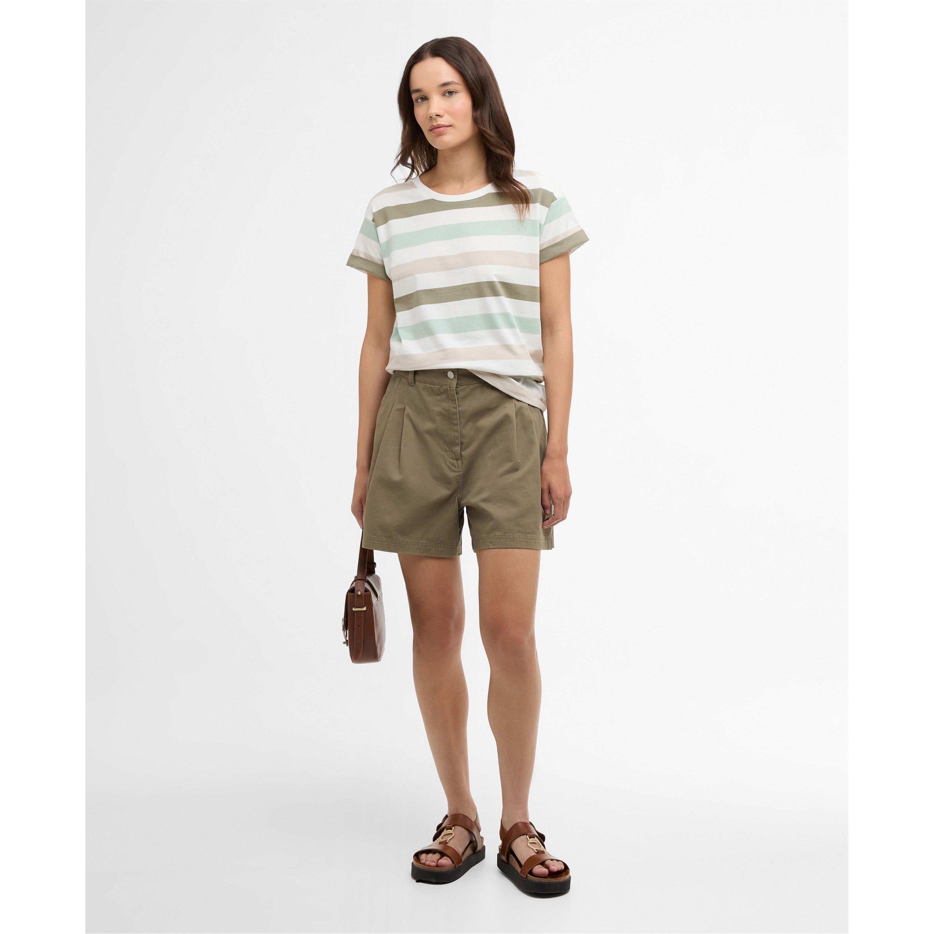 Spearmint Multi - Barbour - Womens Lyndale T-Shirt - 6