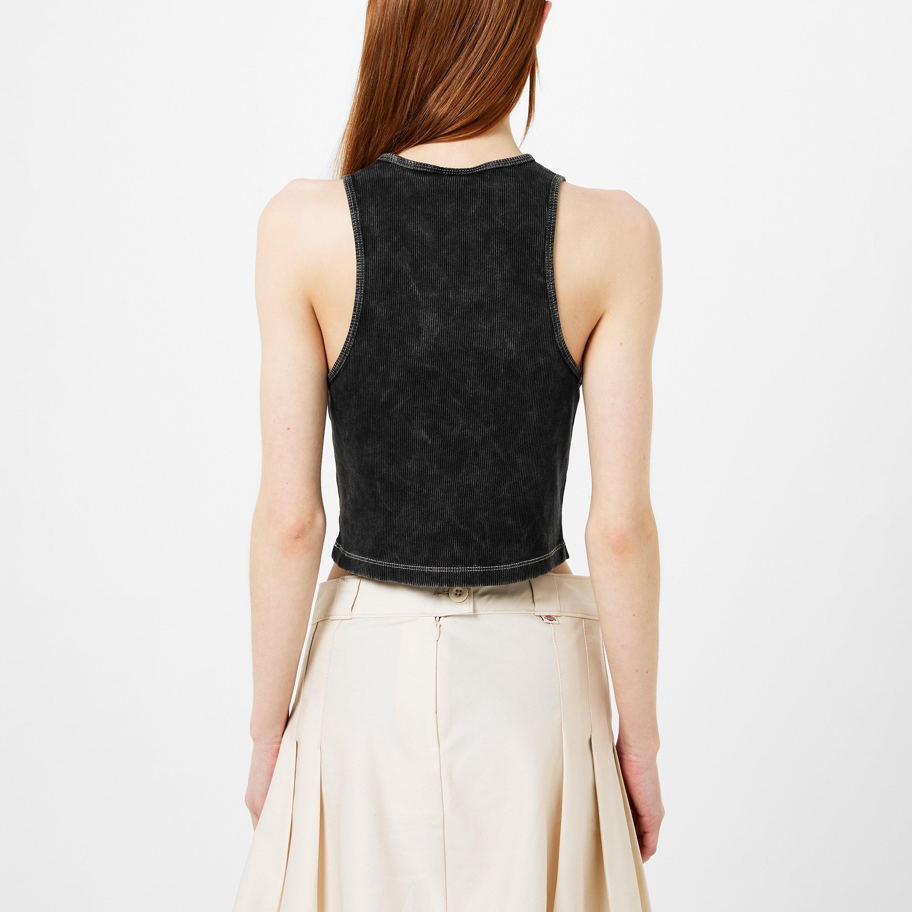 Acd Wsh Blk - Dickies - Newington Crop Top - 3