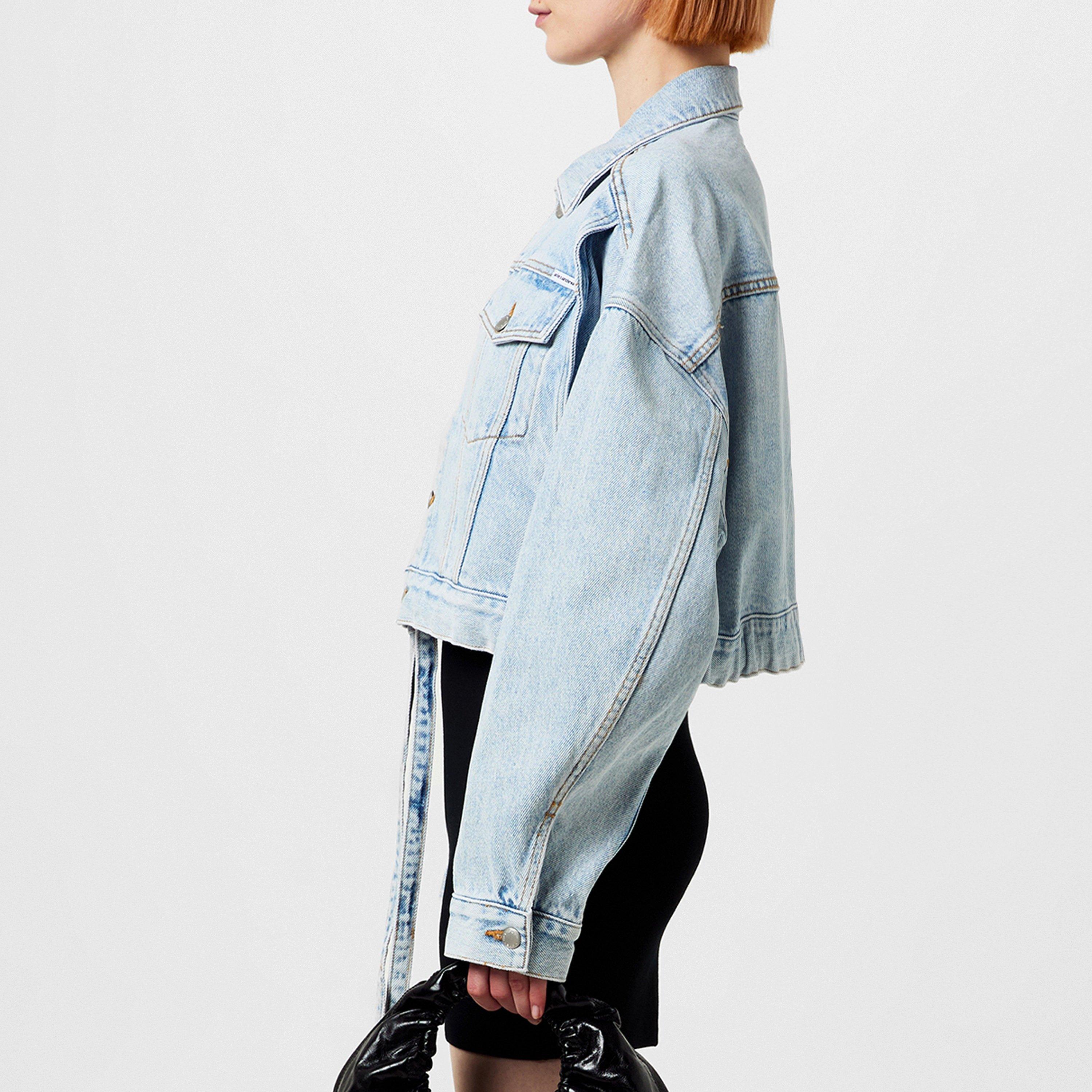 Bleach - Alexander Wang - Women's Trucker Denim Jacket - 2