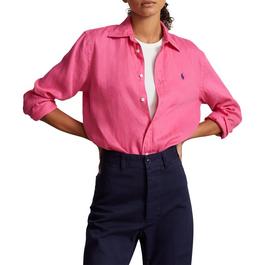 Polo Ralph Lauren Relaxed Fit Linen Shirt Womens