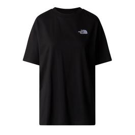 The North Face W S/S ESSENTIAL OVERSIZE TEE WHITE