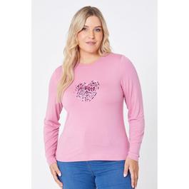 Be You Ladies Heart Long Sleeve T Shirt