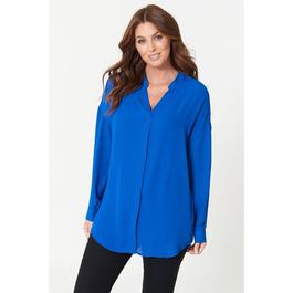 Be You BY Long Sleeve V Neck Blouse Womens