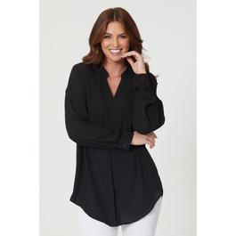 Be You Long Long Sleeve V Neck Blouse