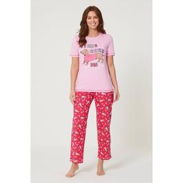 Be You Long Jersey Long Day Slogan Pyjama