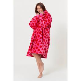 Be You Heart Bright Pink/Red Snuggle Hoodie