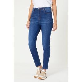 Be You Ladies Hallie High Waist Indigo Jean