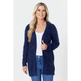 Be You Ladies Fluffy Knit Cardigan