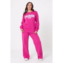 Be You Ladies Colorado Slogan Sweat Set