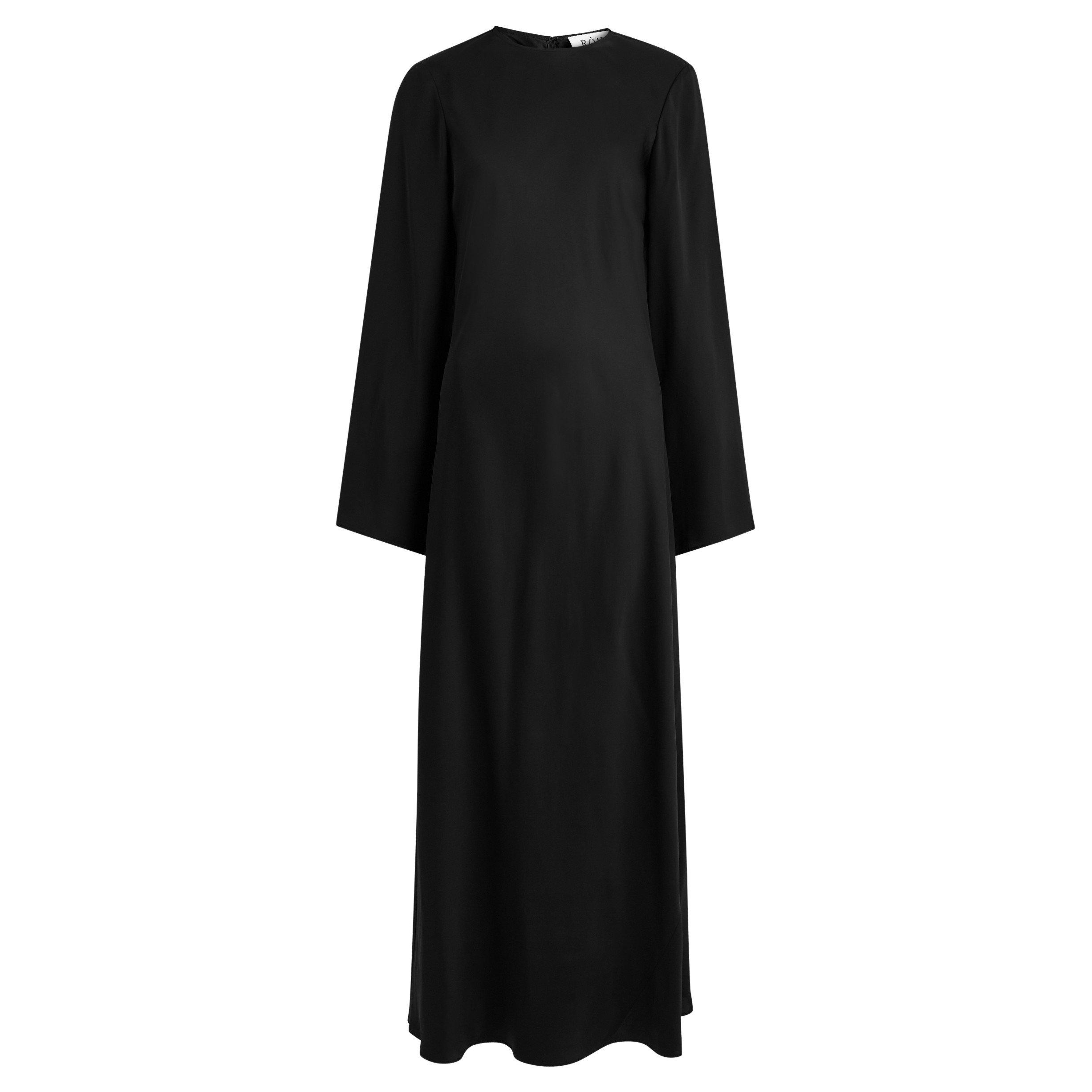 BLACK - Rohe - MINIMAL WIDE SLEEVED DRESS