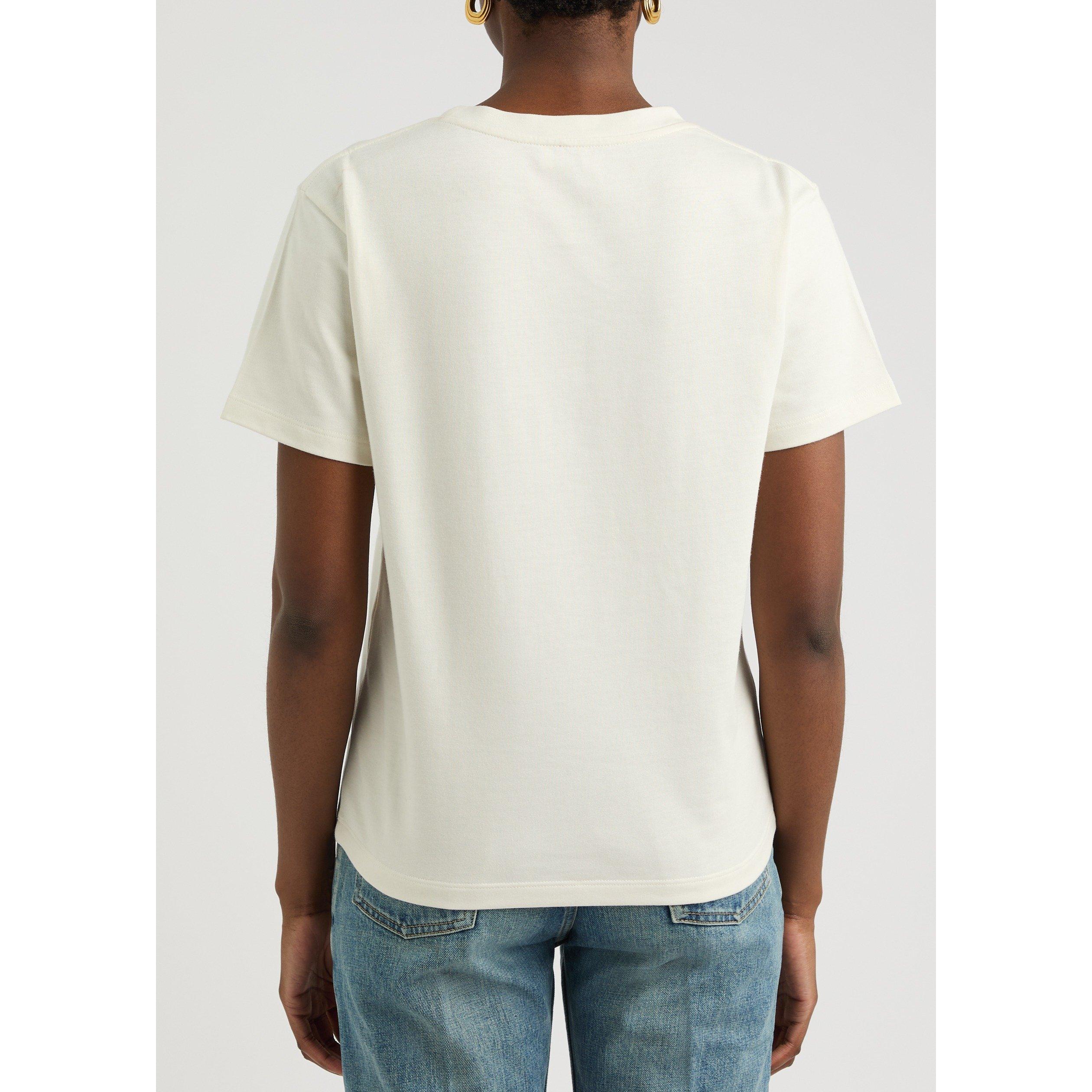 NATURAL - Saint Laurent - T SHIRT CLASSIQUE - 3