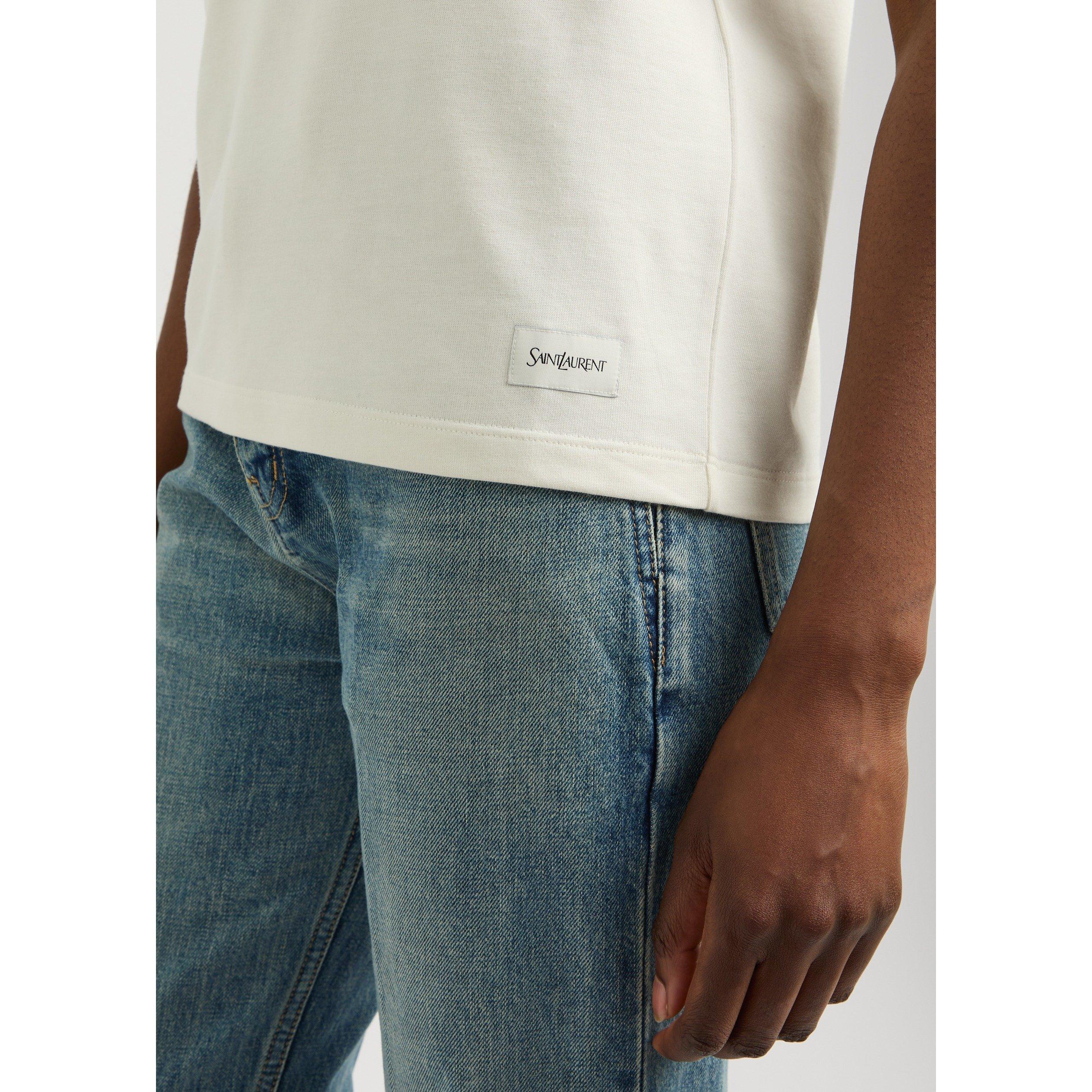 NATURAL - Saint Laurent - T SHIRT CLASSIQUE - 4