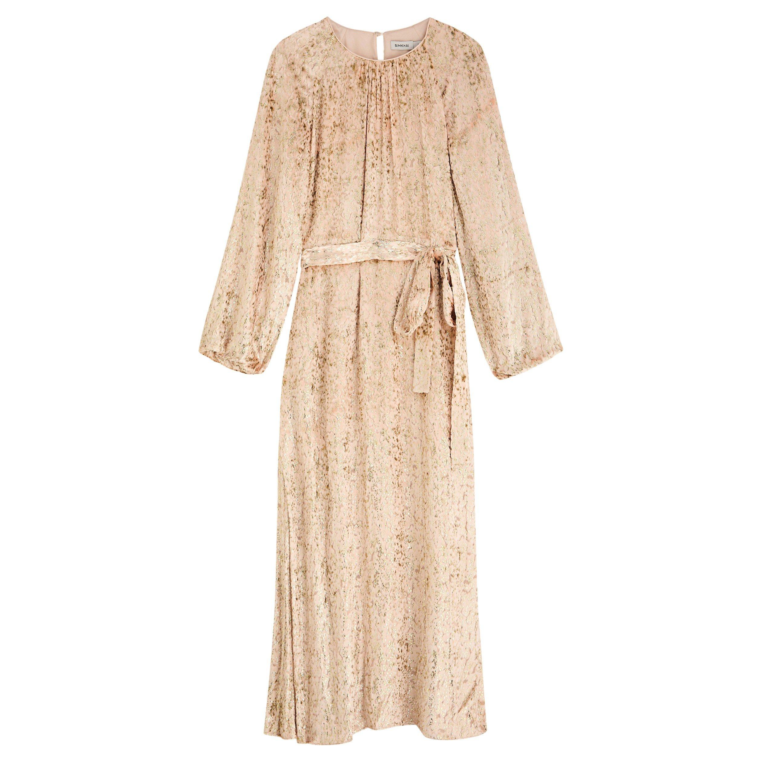 LIGHT PINK - Jonathan Simkhai - LD LS ODINA METALLIC MAXI