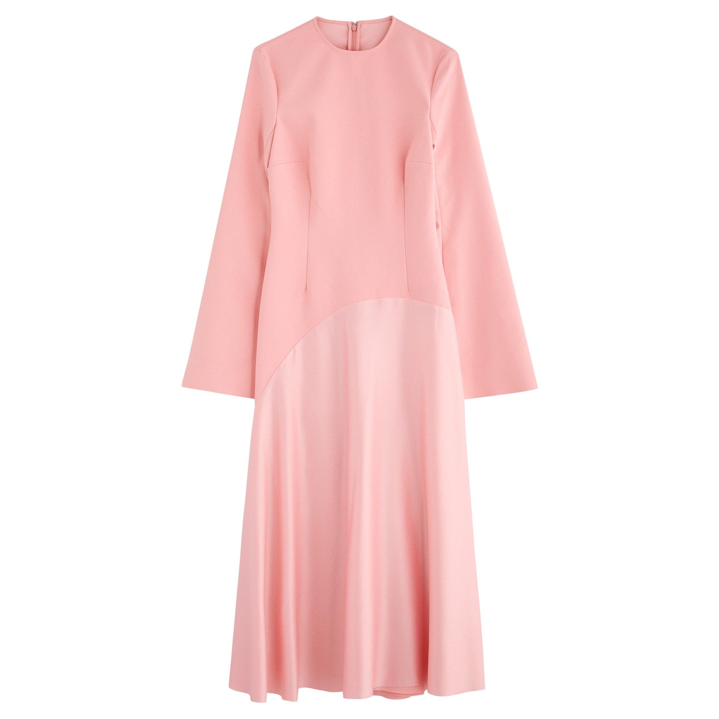 LIGHT PINK - Solace London - Women's Gaia Midi Tea Dress