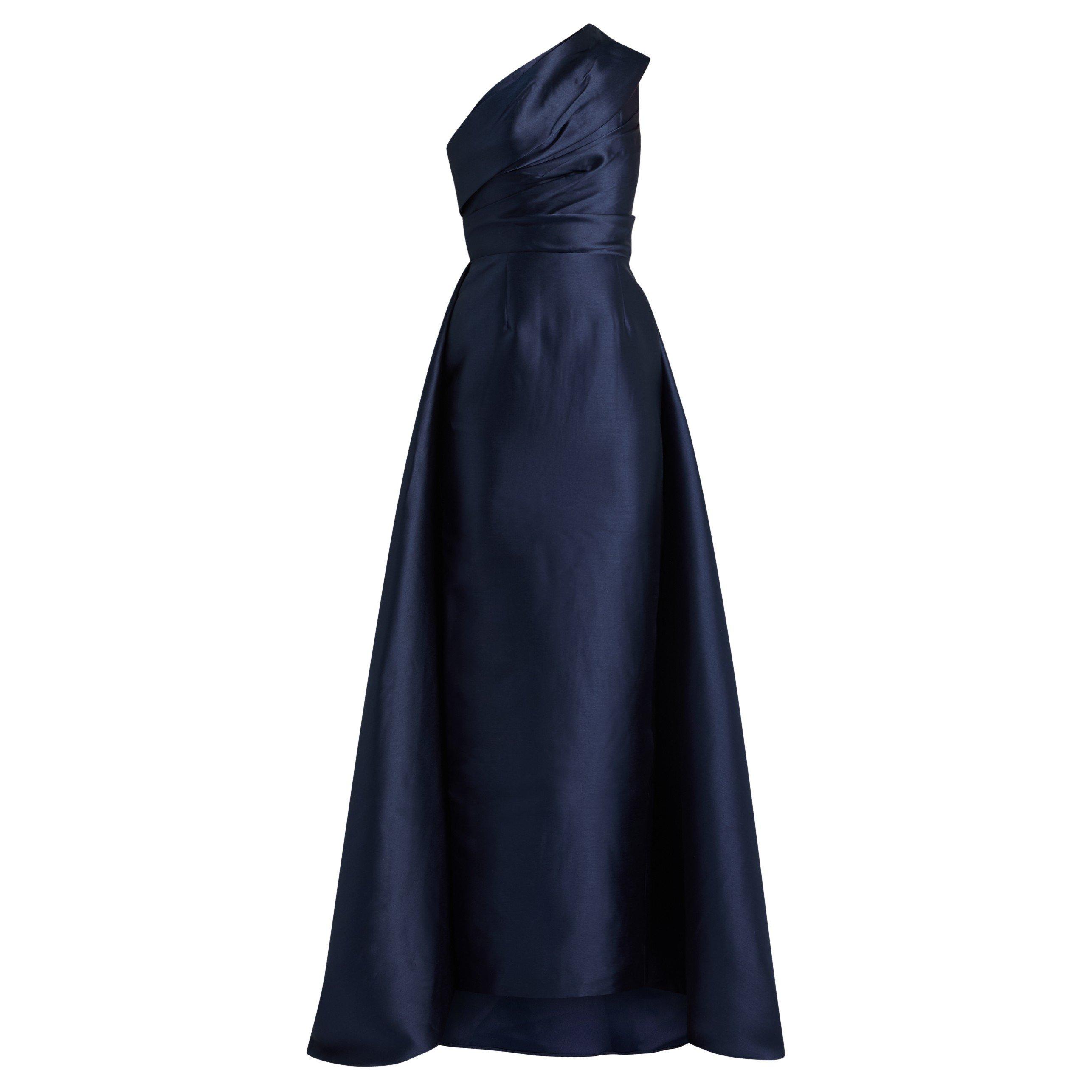NAVY - Solace London - ALBA MAXI DRESS