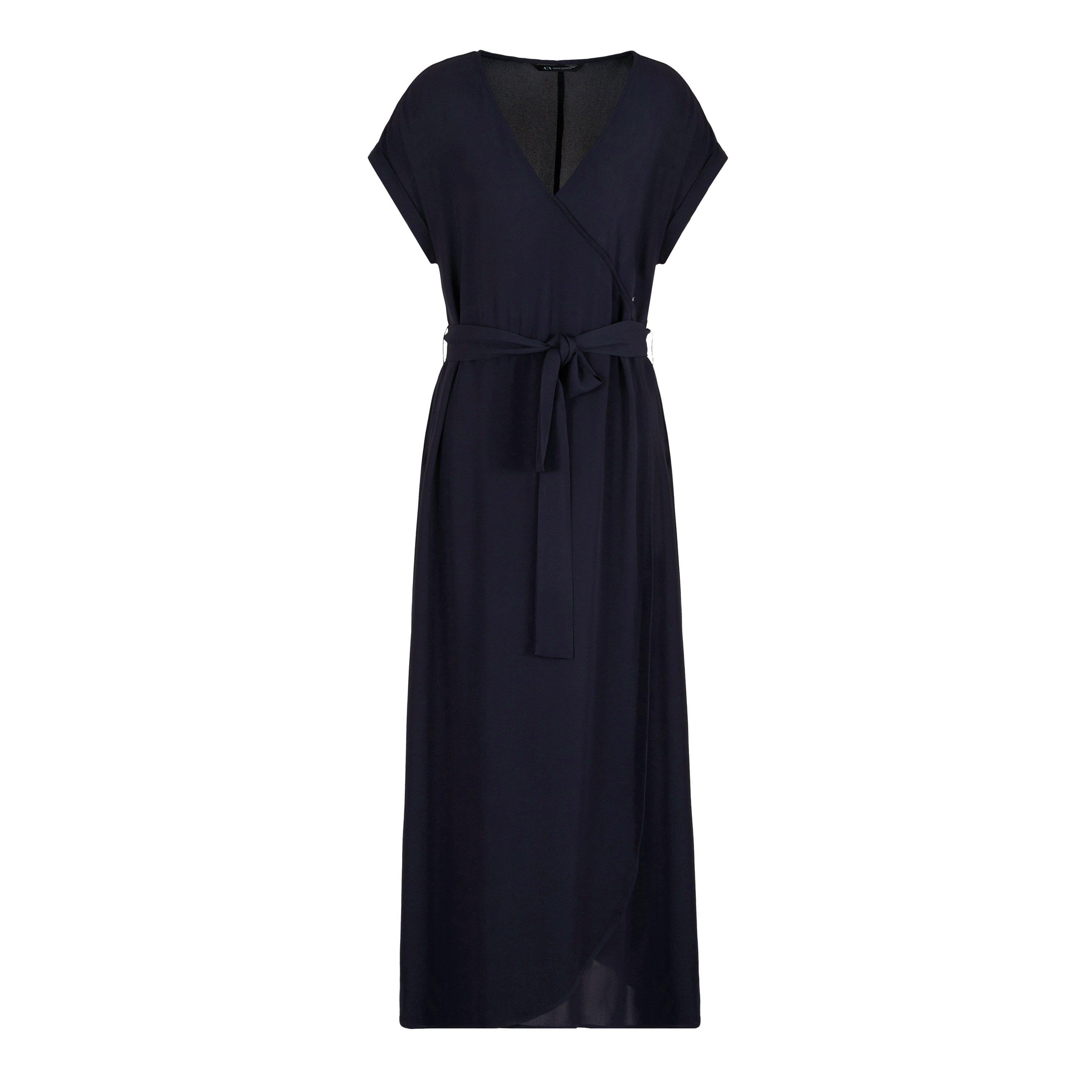 Navy 1593 - Armani Exchange - Women's Midi Dress - 5