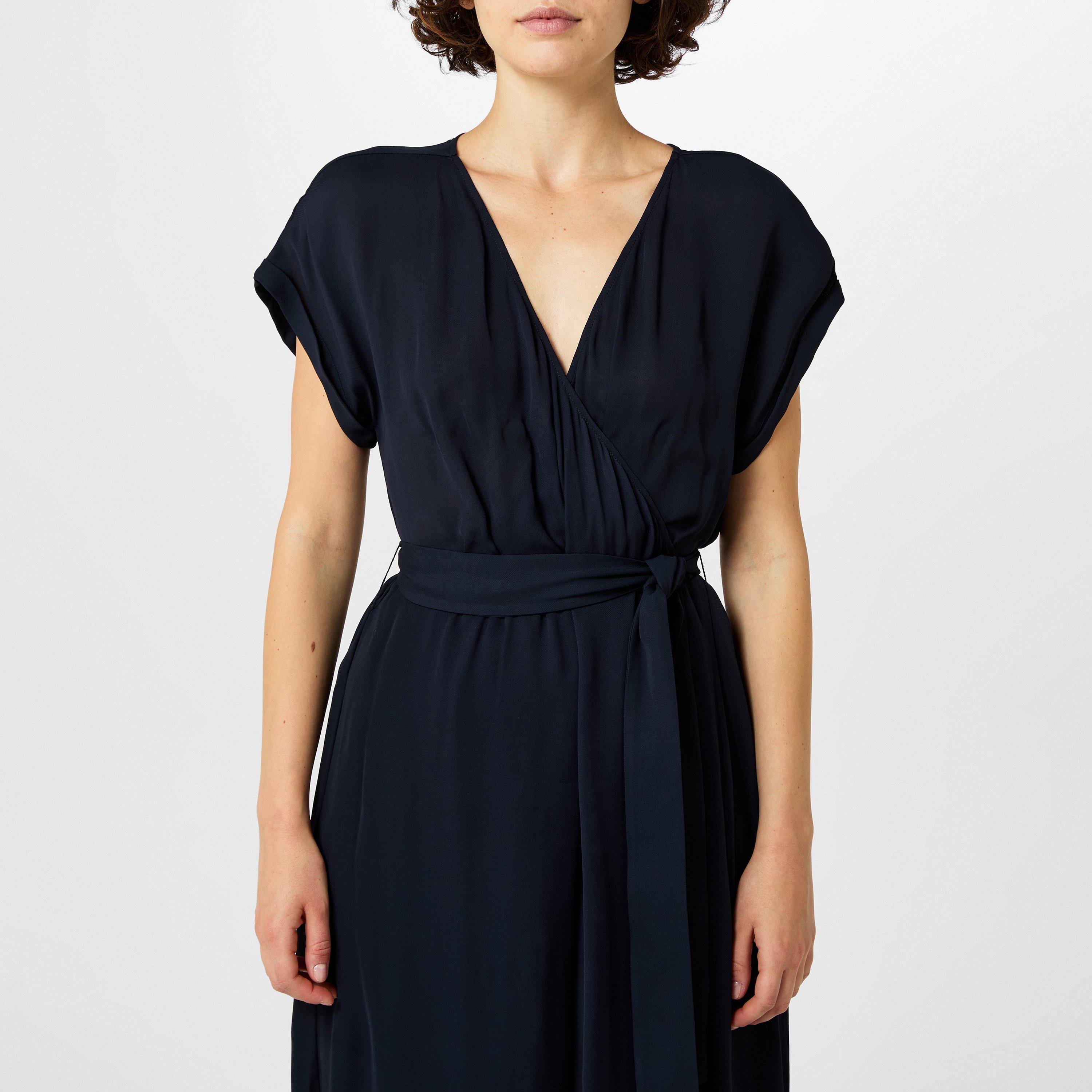 Navy 1593 - Armani Exchange - Women's Midi Dress - 4