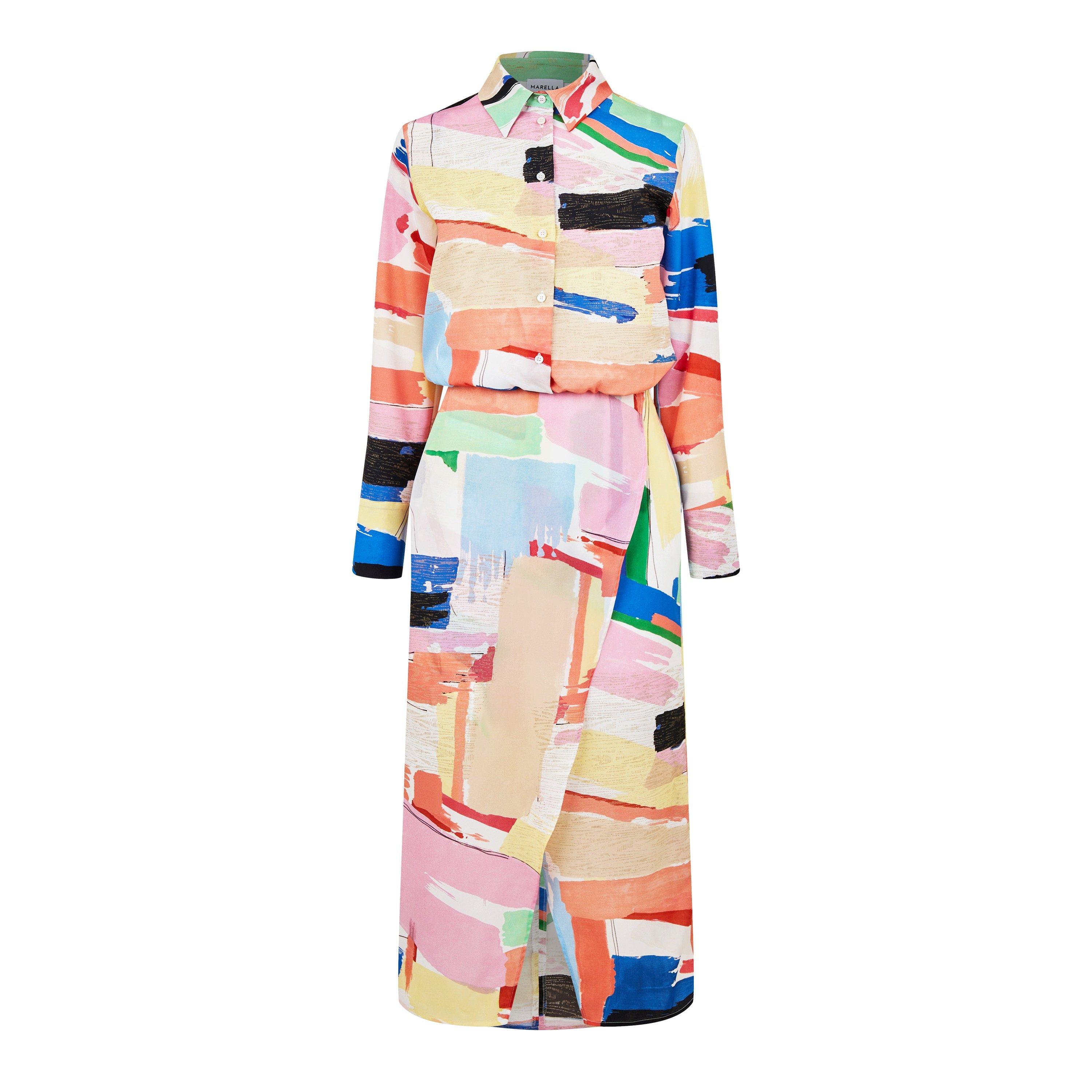 Lilac 005 - Marella - Women's Losanna Midi Dress - 5