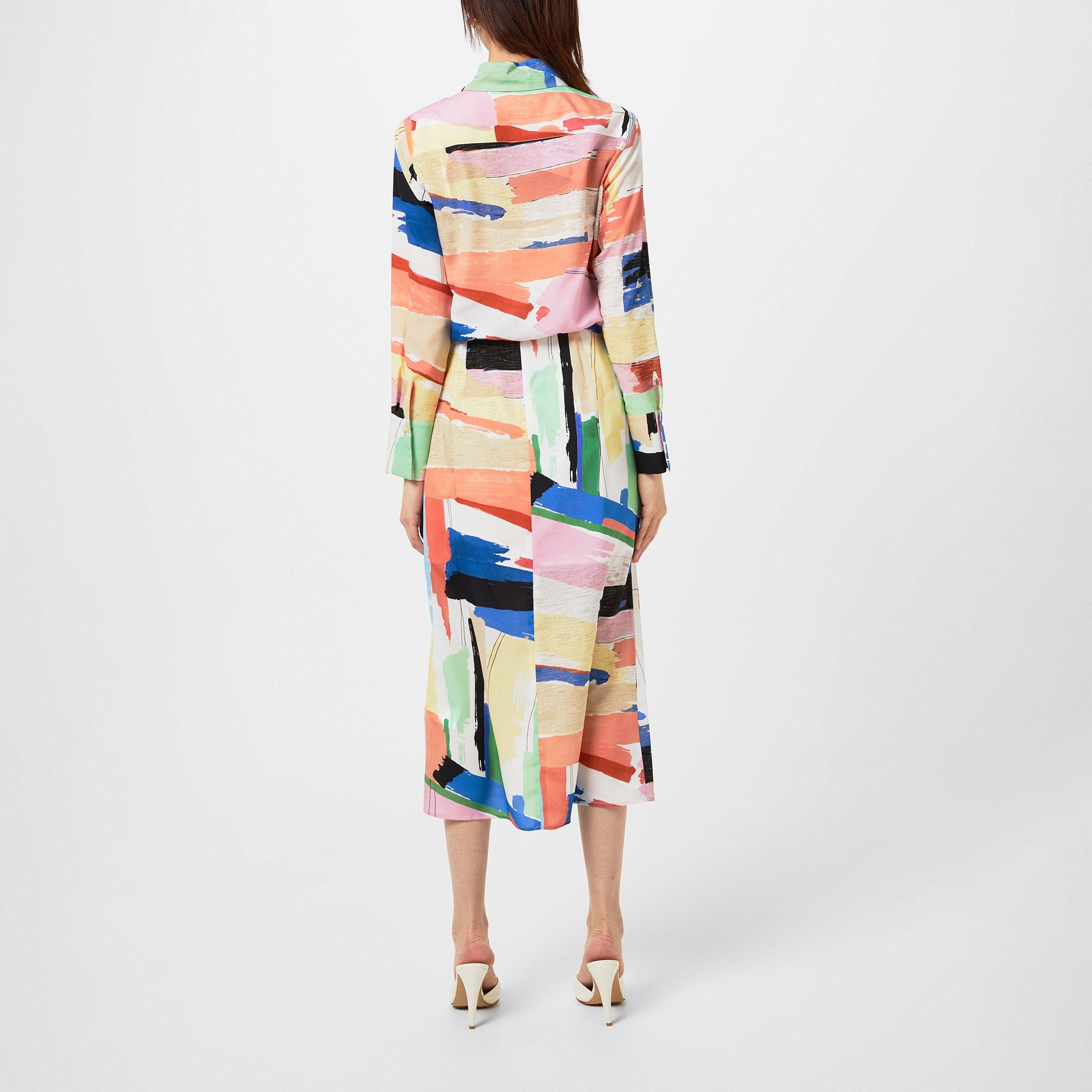 Lilac 005 - Marella - Women's Losanna Midi Dress - 3