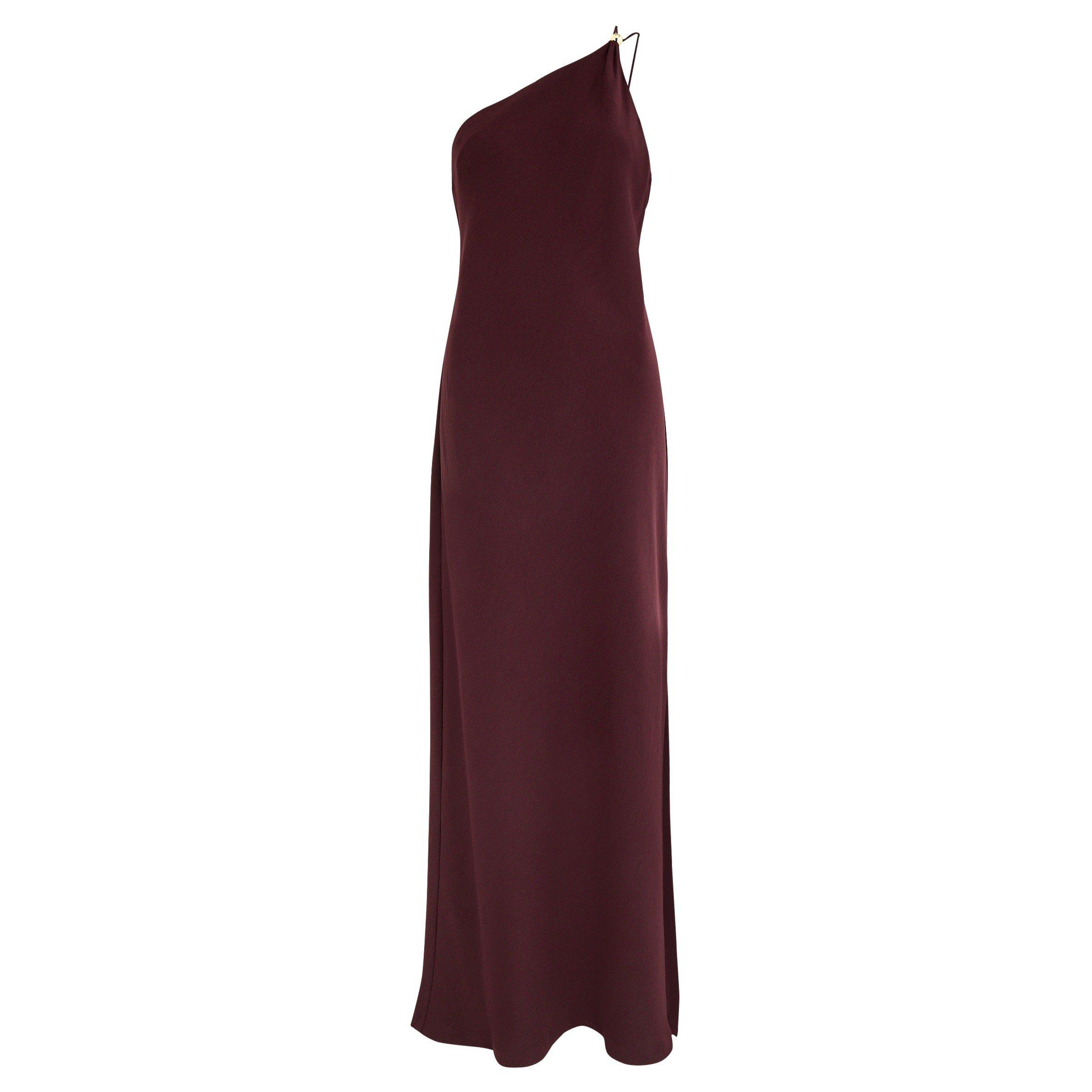 BURGUNDY - Vince - Rendered in matte crepe. our o