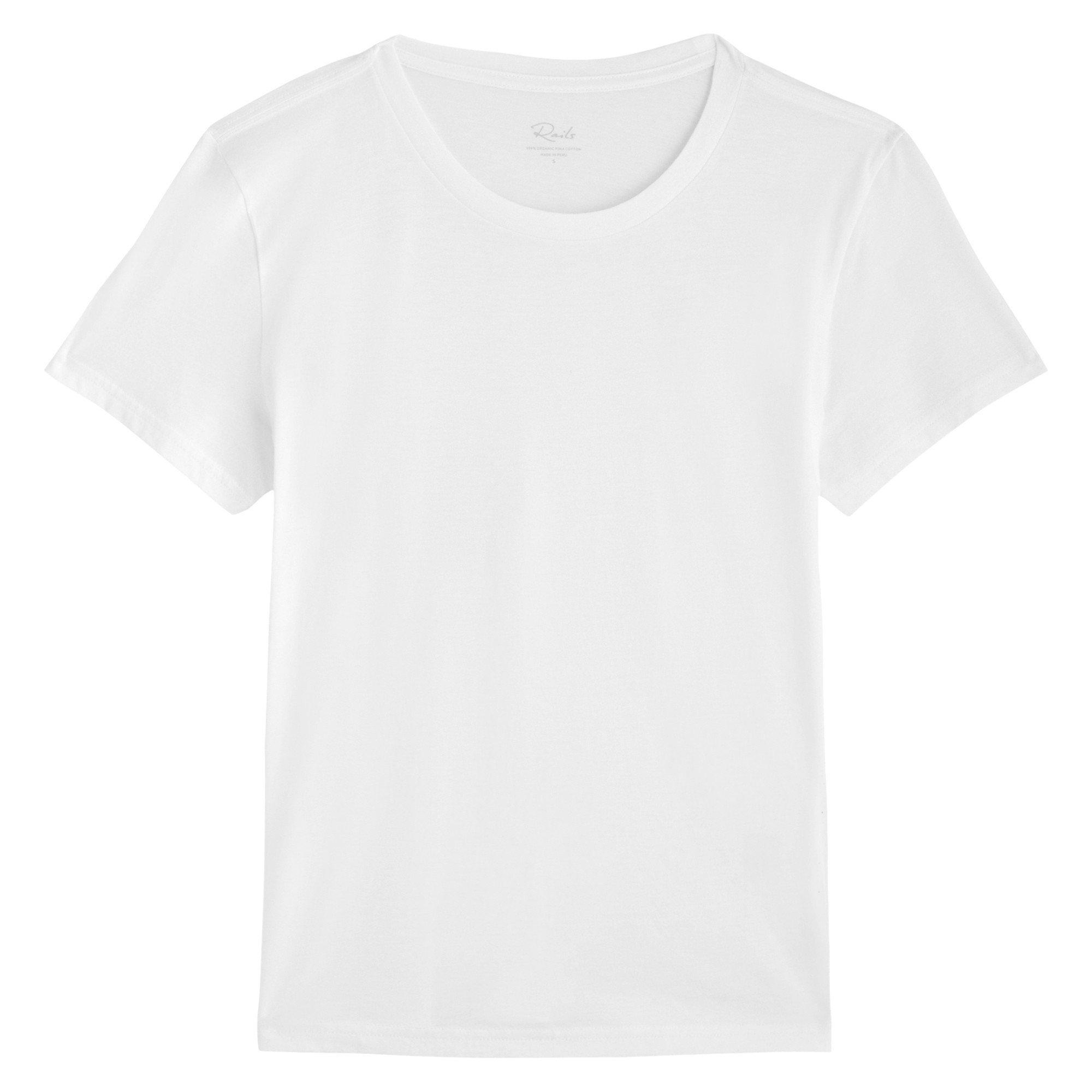 WHITE - Rails - T CLASSIC CREW