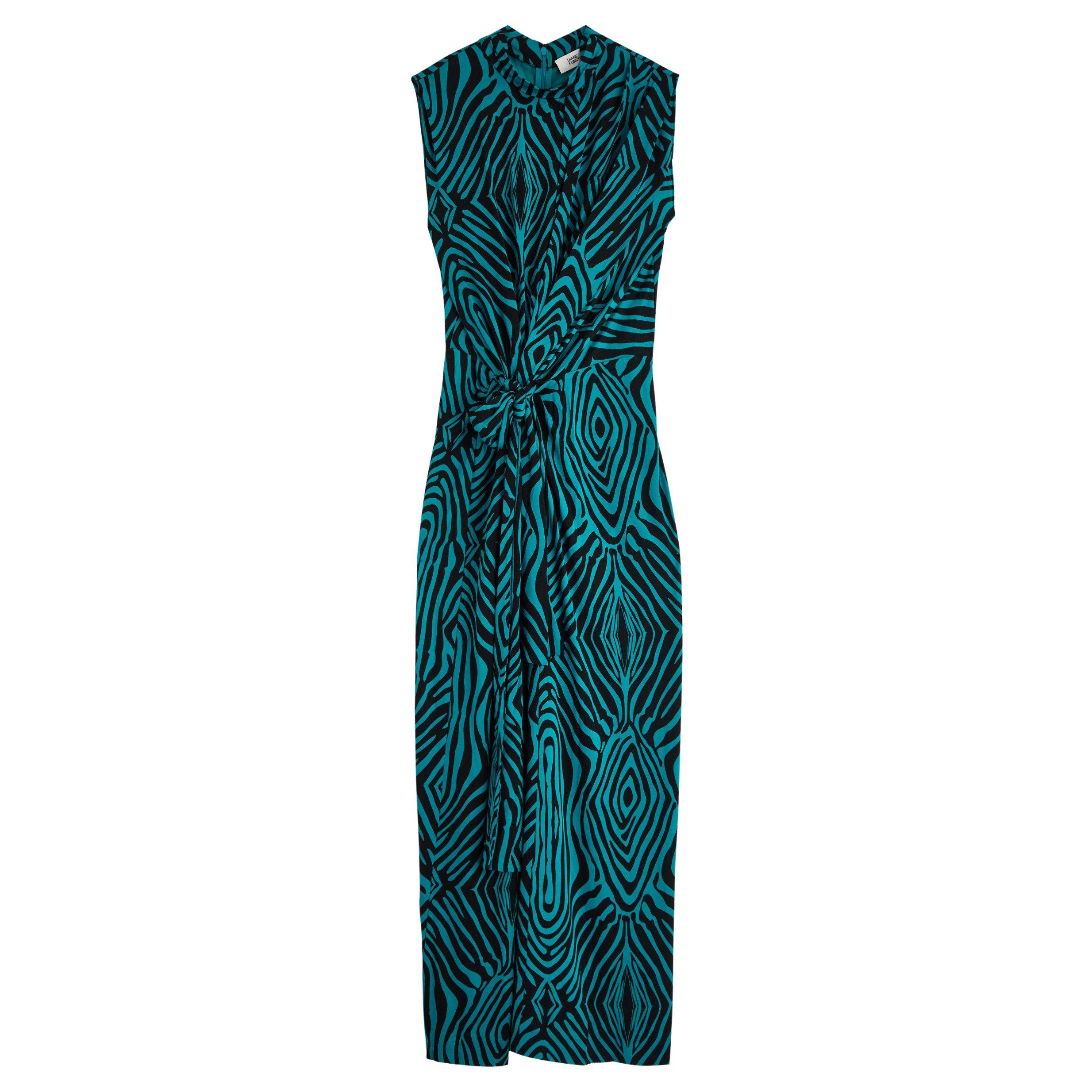 BLUE AND OTHER - Diane Von Furstenberg - DVF GERI DRESS