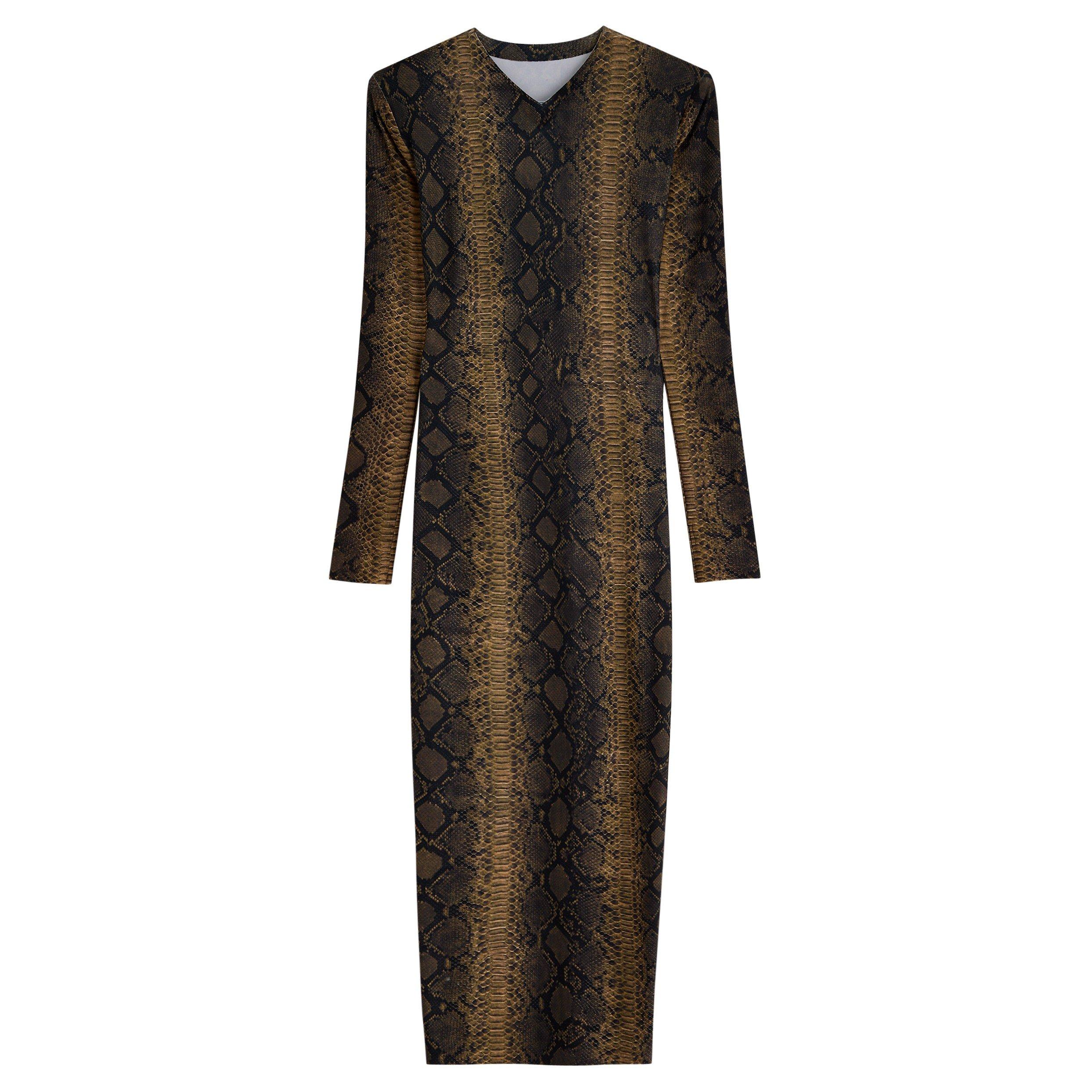 MULTICOLOURED - Norma Kamali - LONG SLEEVE SHOULDER PAD SIDE
