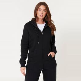 Be You Ladies Zip Through Longline Hoodie