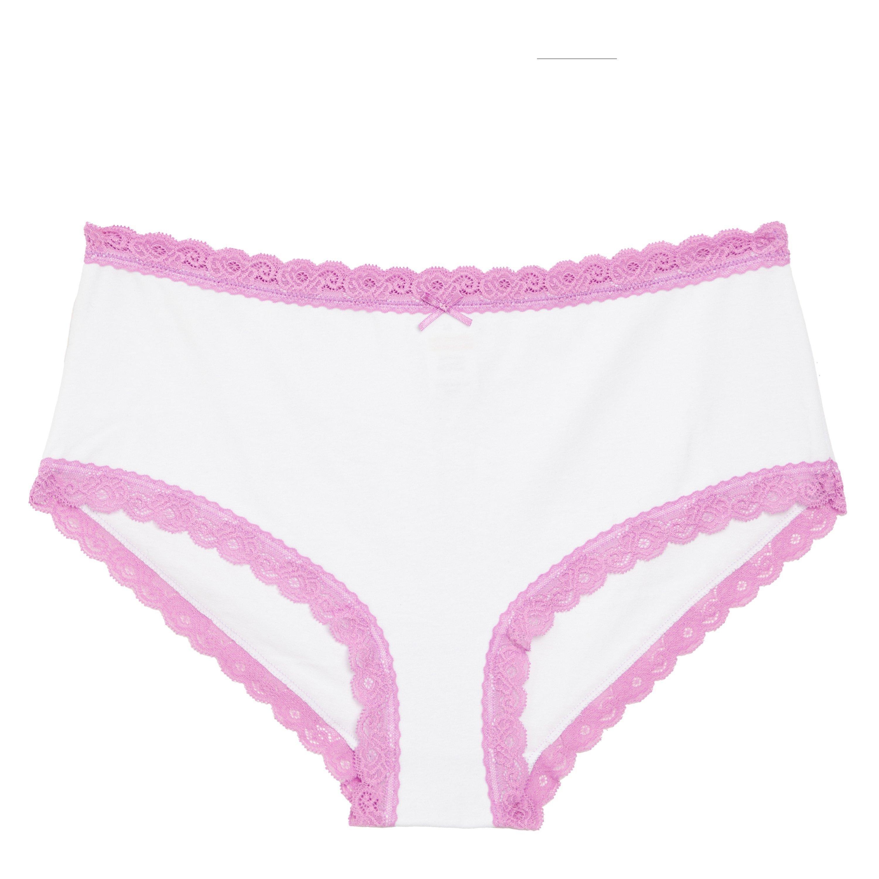 Multi - Be You - Pack Lace Detail Shortie Briefs - 3