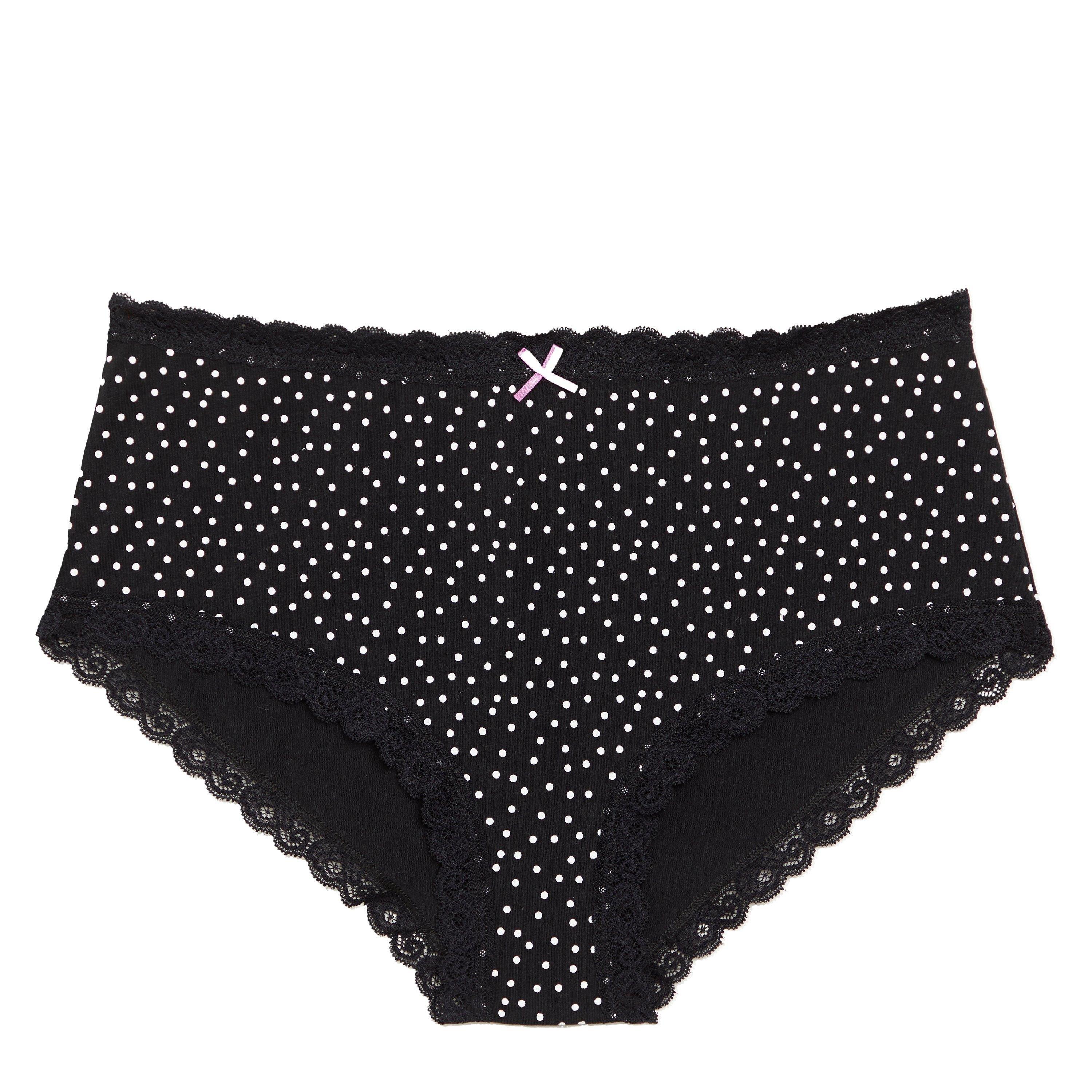 Multi - Be You - Pack Lace Detail Shortie Briefs - 4