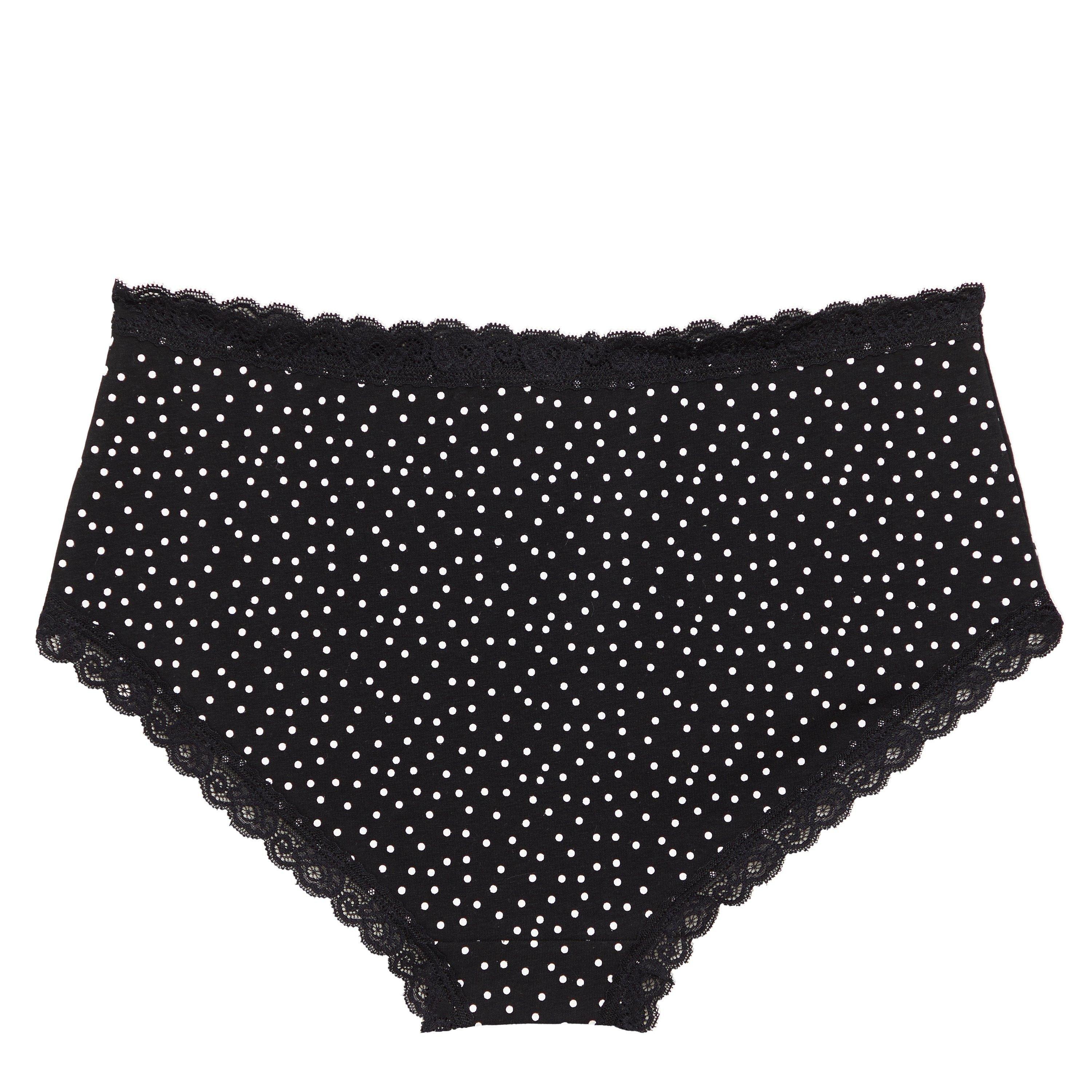 Multi - Be You - Pack Lace Detail Shortie Briefs - 5