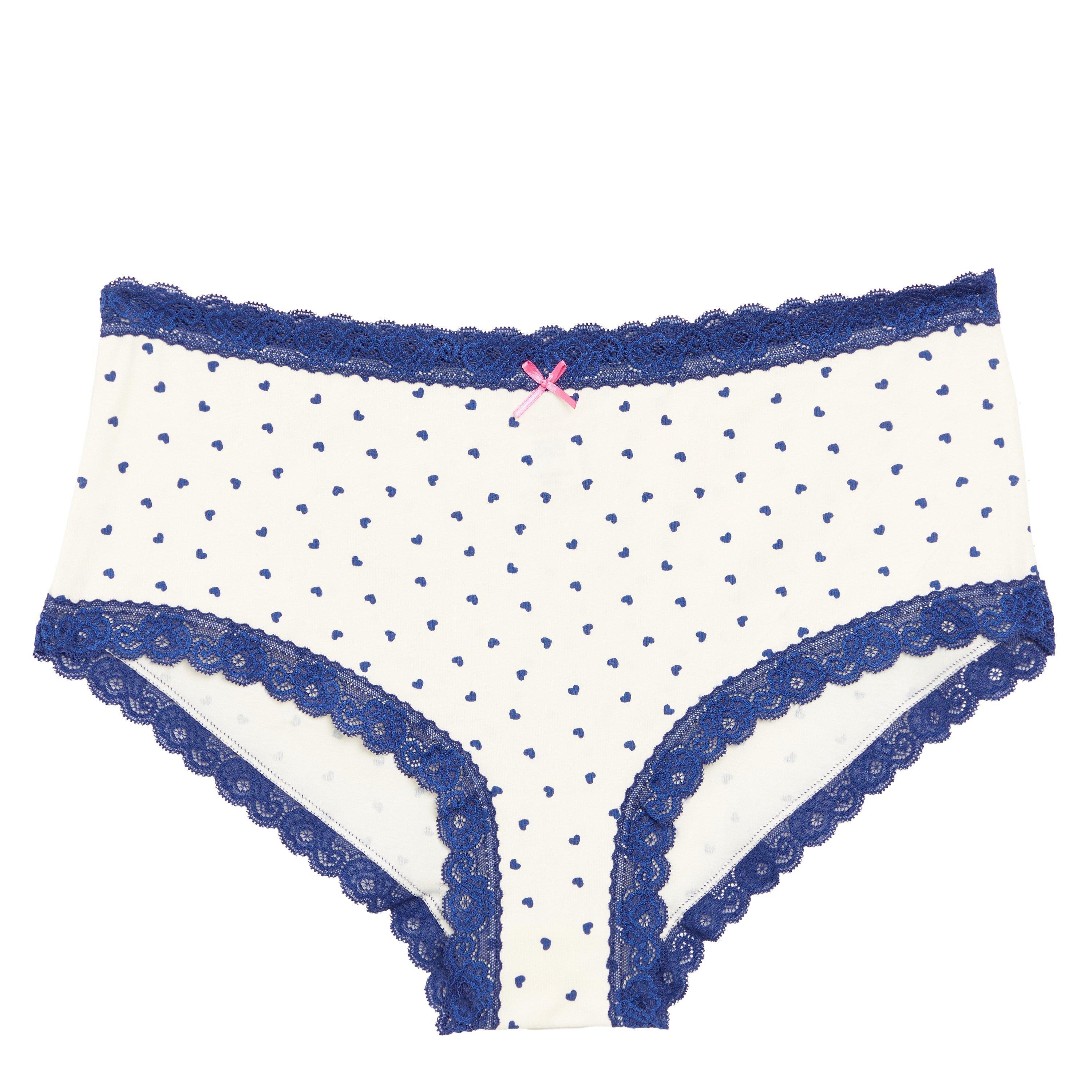 Multi - Be You - Pack Lace Detail Shortie Briefs - 3