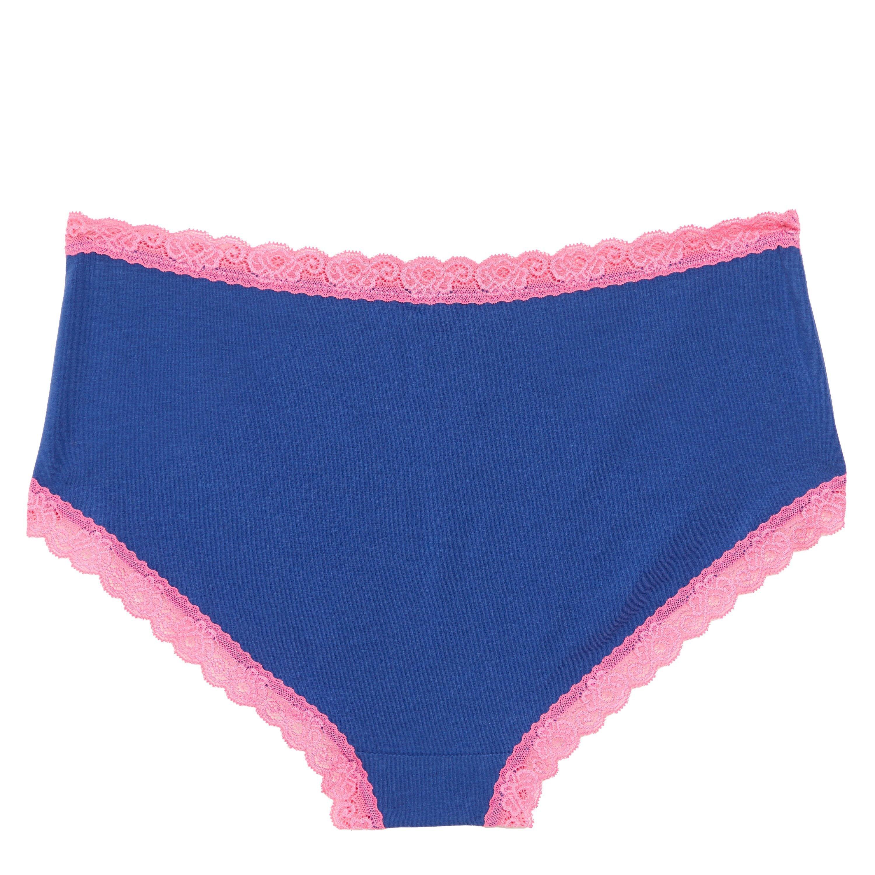 Multi - Be You - Pack Lace Detail Shortie Briefs - 6