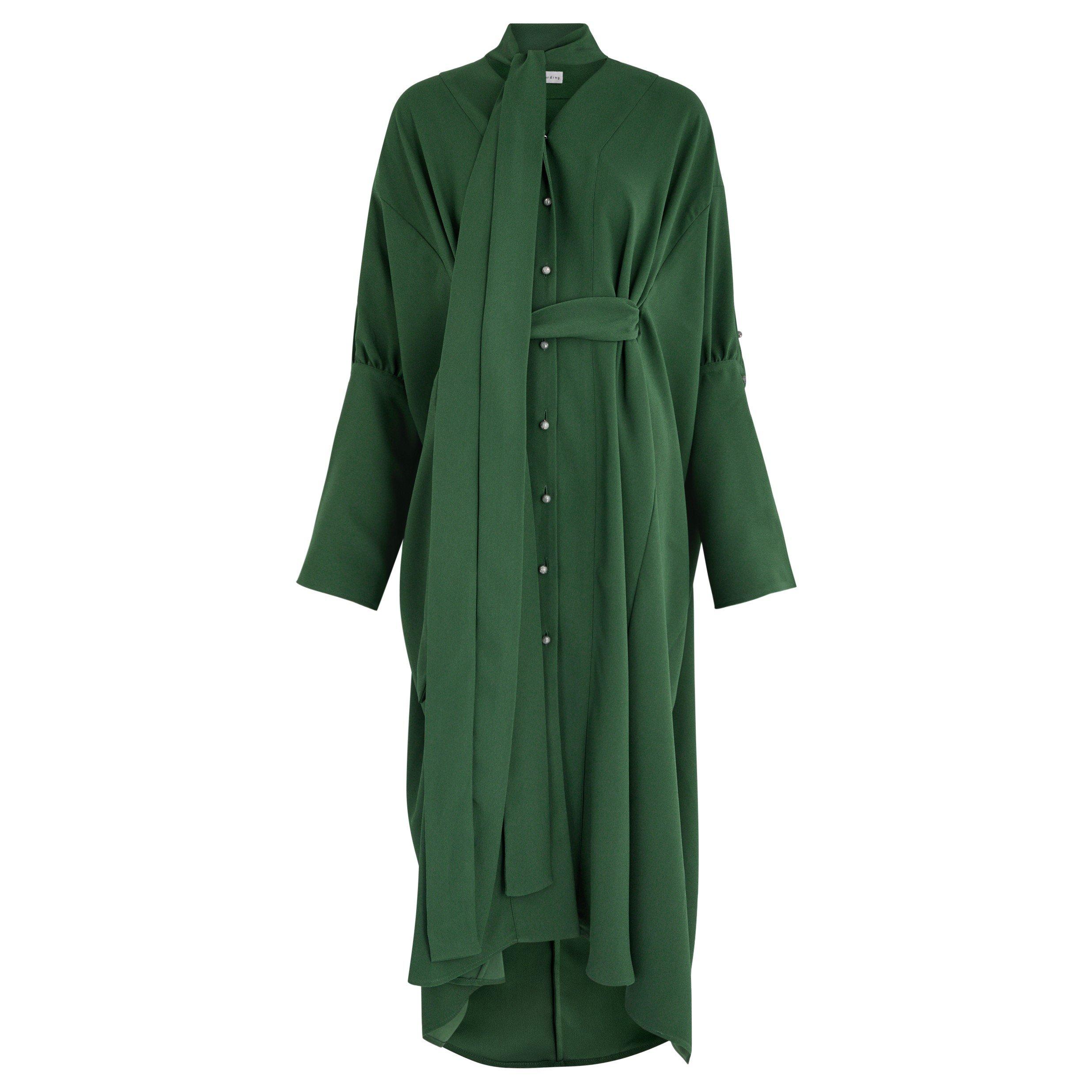 DARK GREEN - Palmer Harding - LD EMOTIVE OVERSIZE LG DRESS