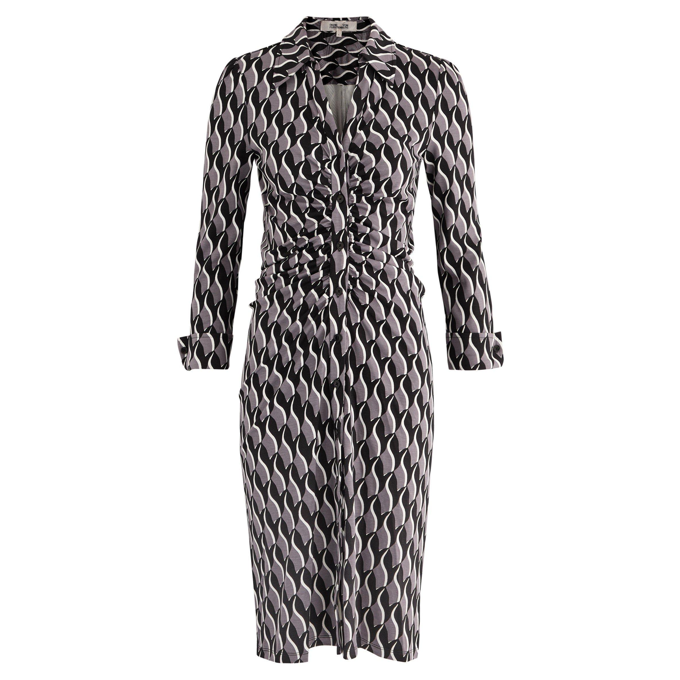 MULTICOLOURED - Diane Von Furstenberg - DVF SHESKA 3/4 DRESS