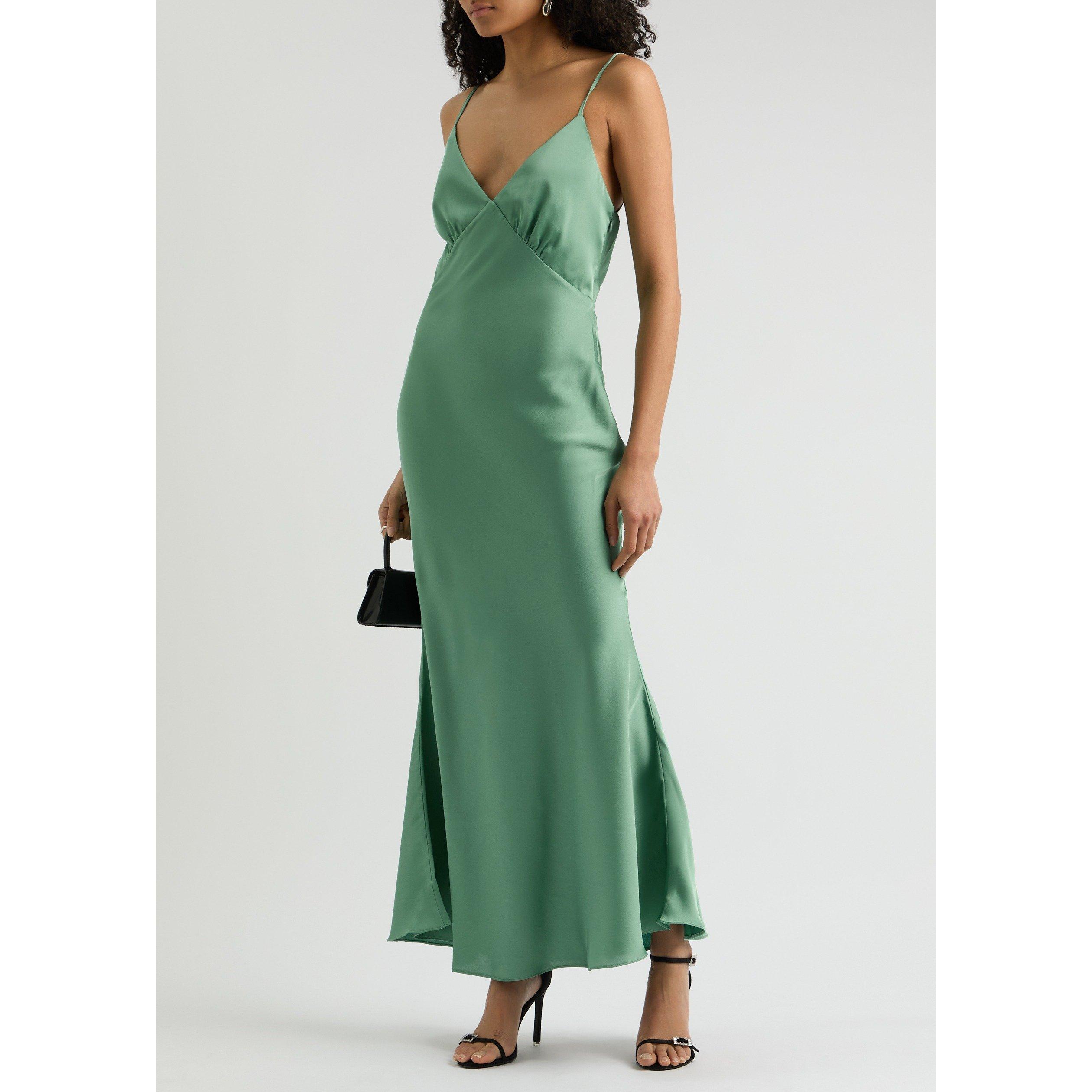 TEAL - Misha - LD VIDA SLIP DRESS - 5