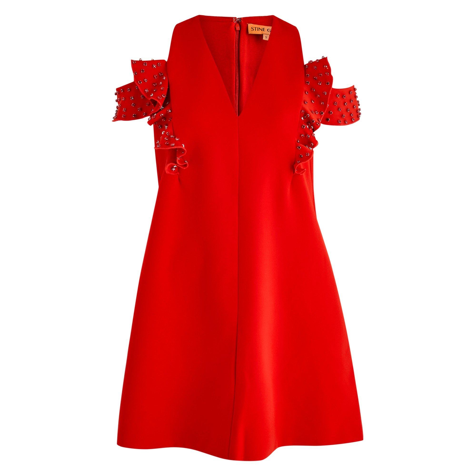 RED - Stine Goya - SD SL RUFFLE EMB MINI