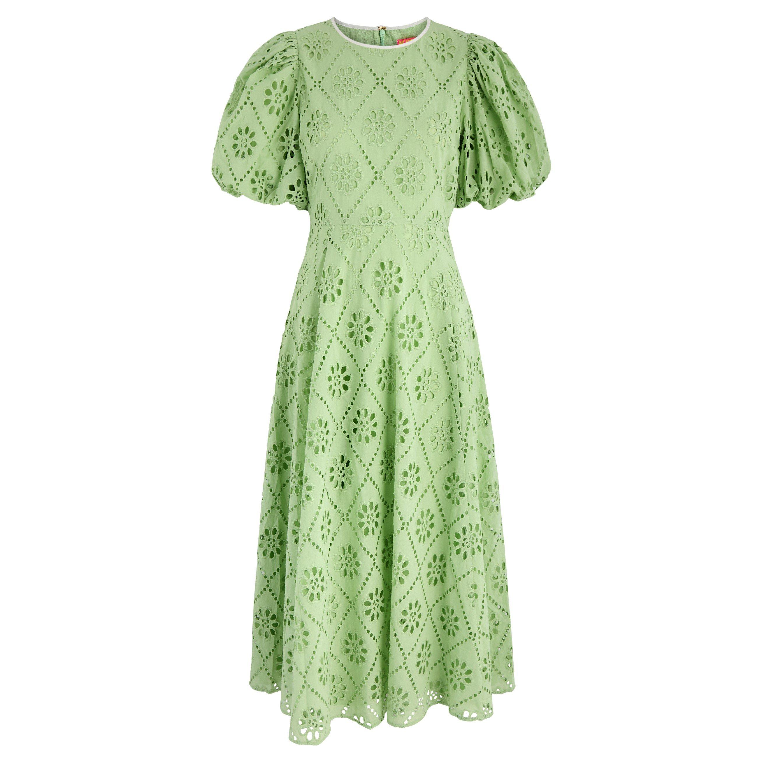 KITRI LD CHIARA BRODERIE MAXI DRESS