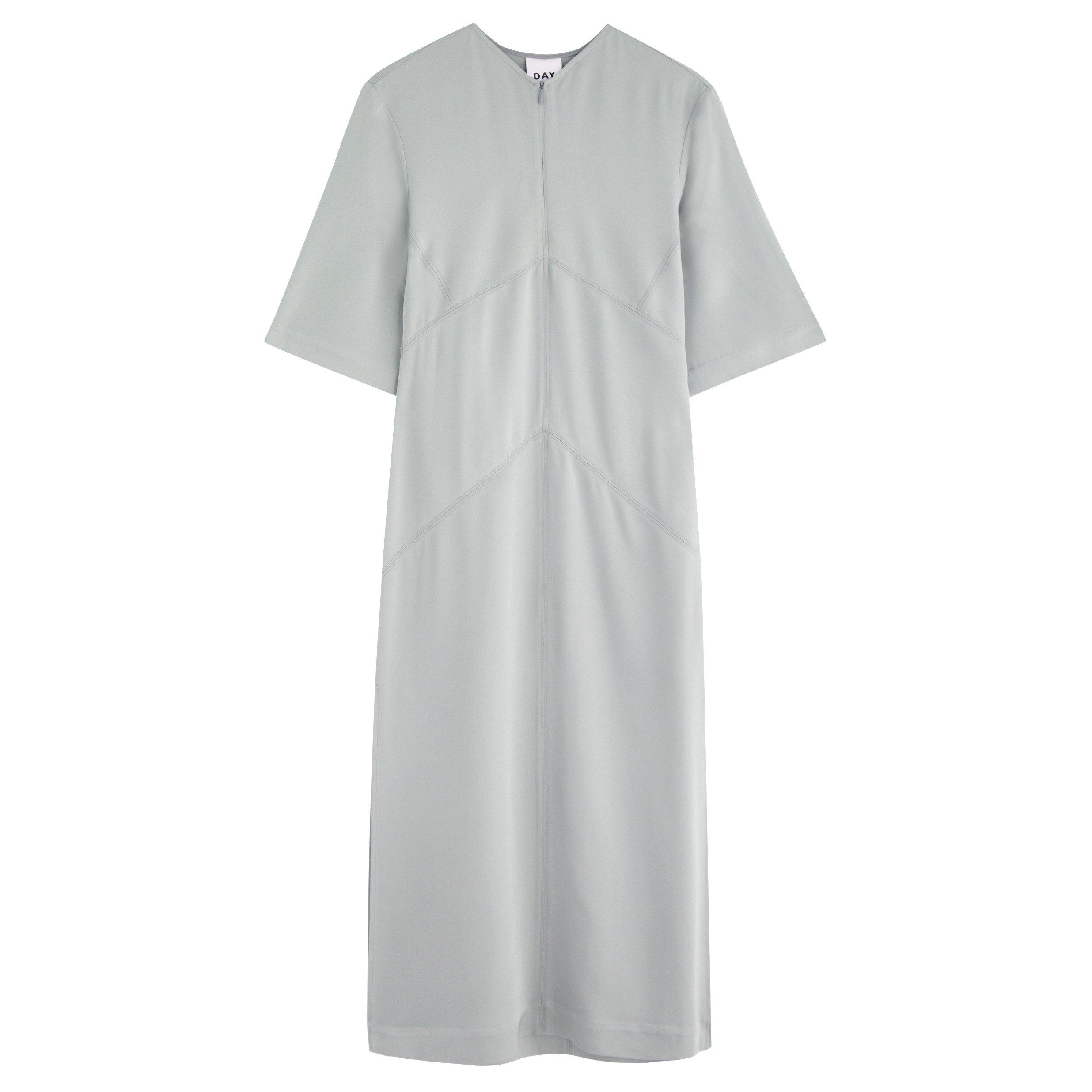 GREY - Day Birger Et Mikkelson - LD MICCA MODERN TWILL LG DRESS