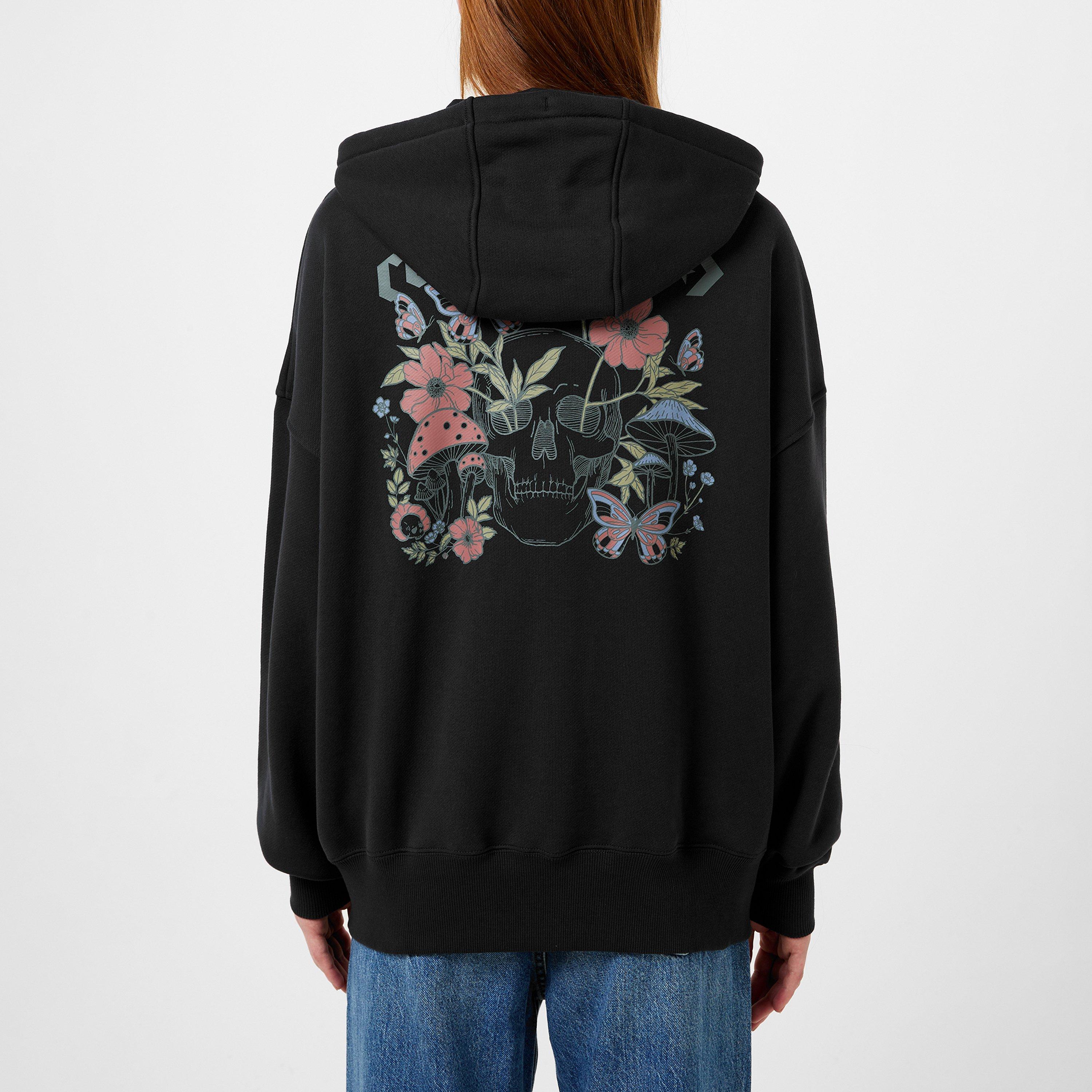 NF Grey - Converse - Bloom Full Zip Hoodie - 3