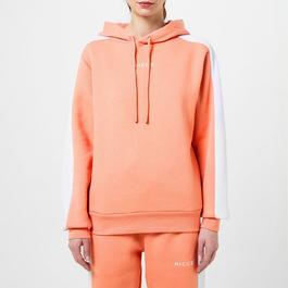 Nicce NICCE Womens Adra Hoodie - Apricot/ White