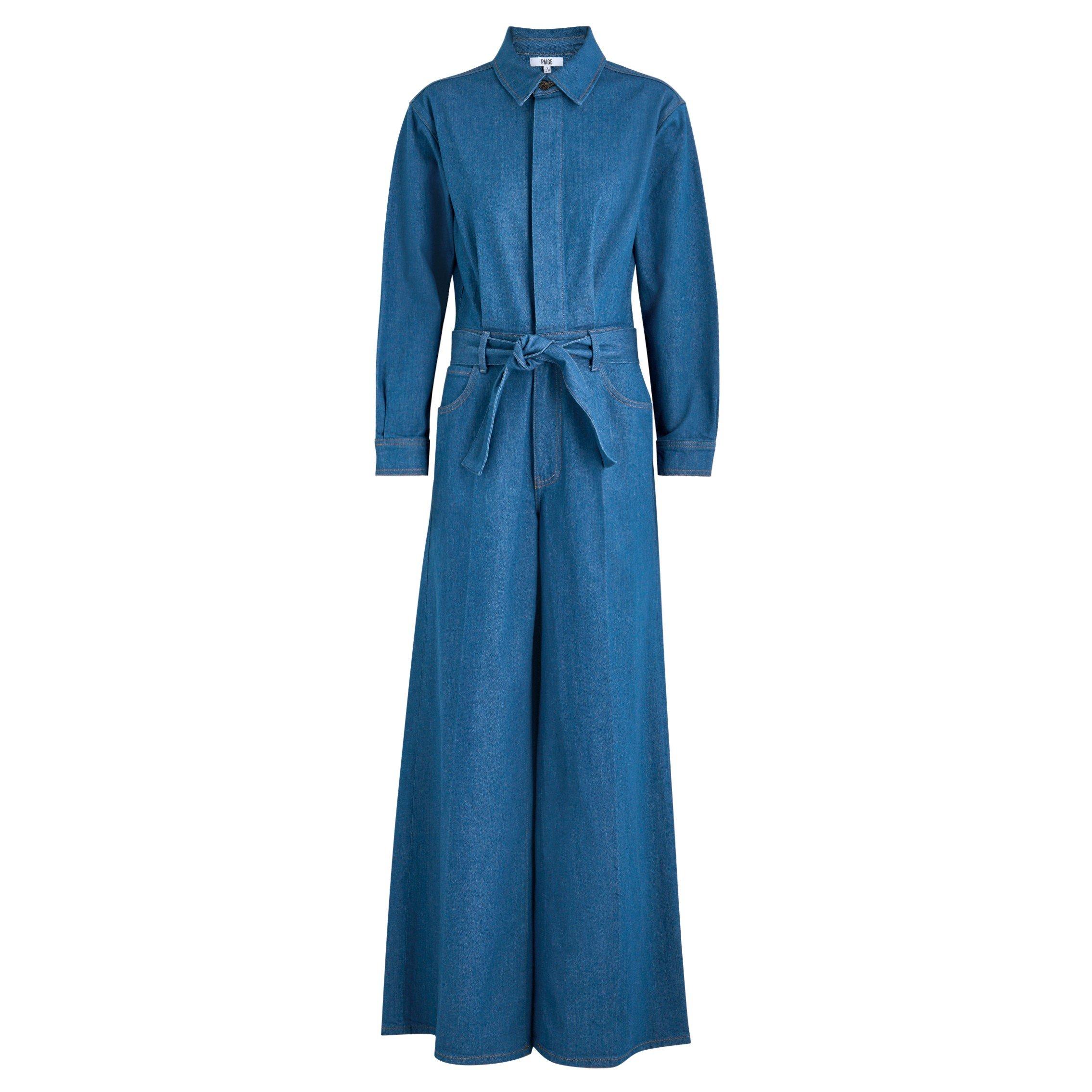 BLUE - Paige - JS CAMERON LONGSLEEVE JUMPSUIT