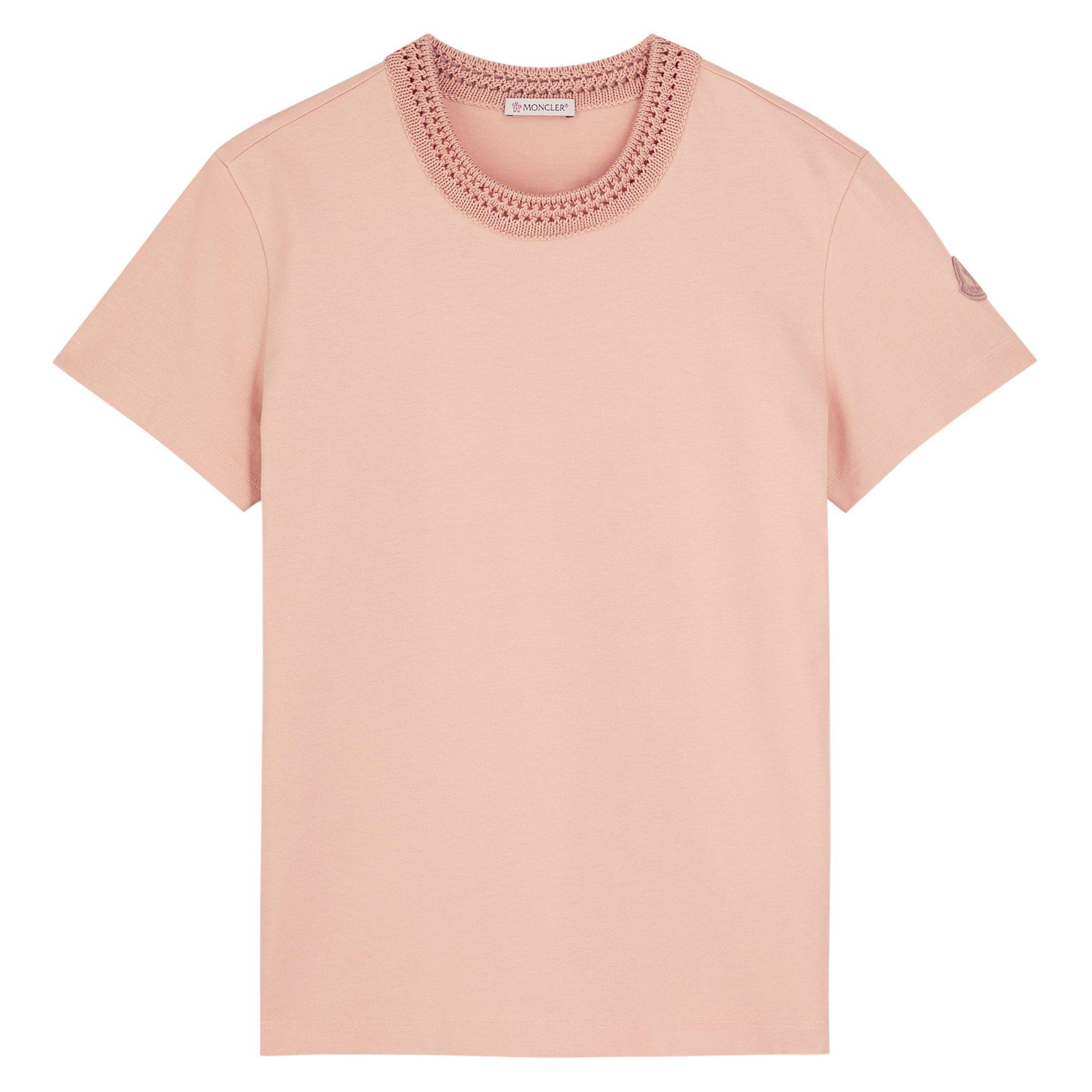 PINK LIGHT - Moncler - SS T SHIRT - 1
