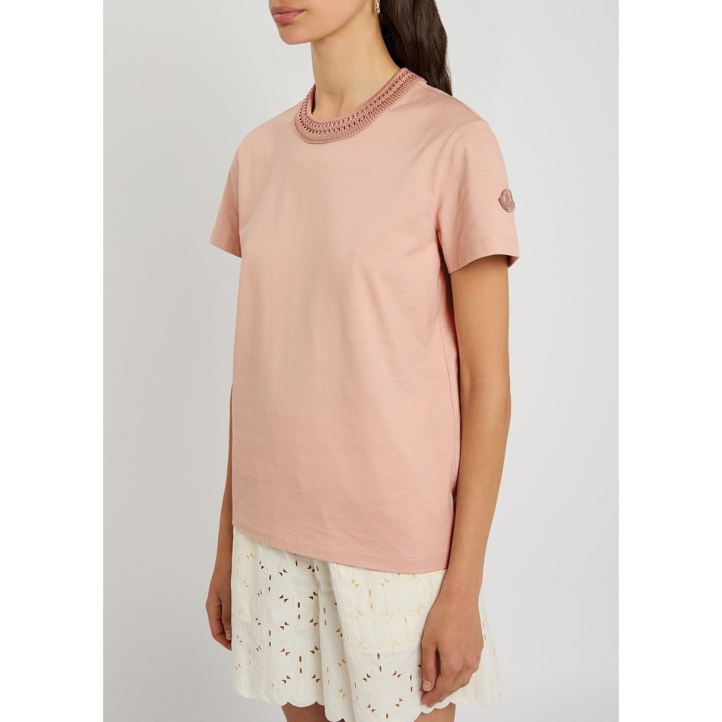 PINK LIGHT - Moncler - SS T SHIRT - 2