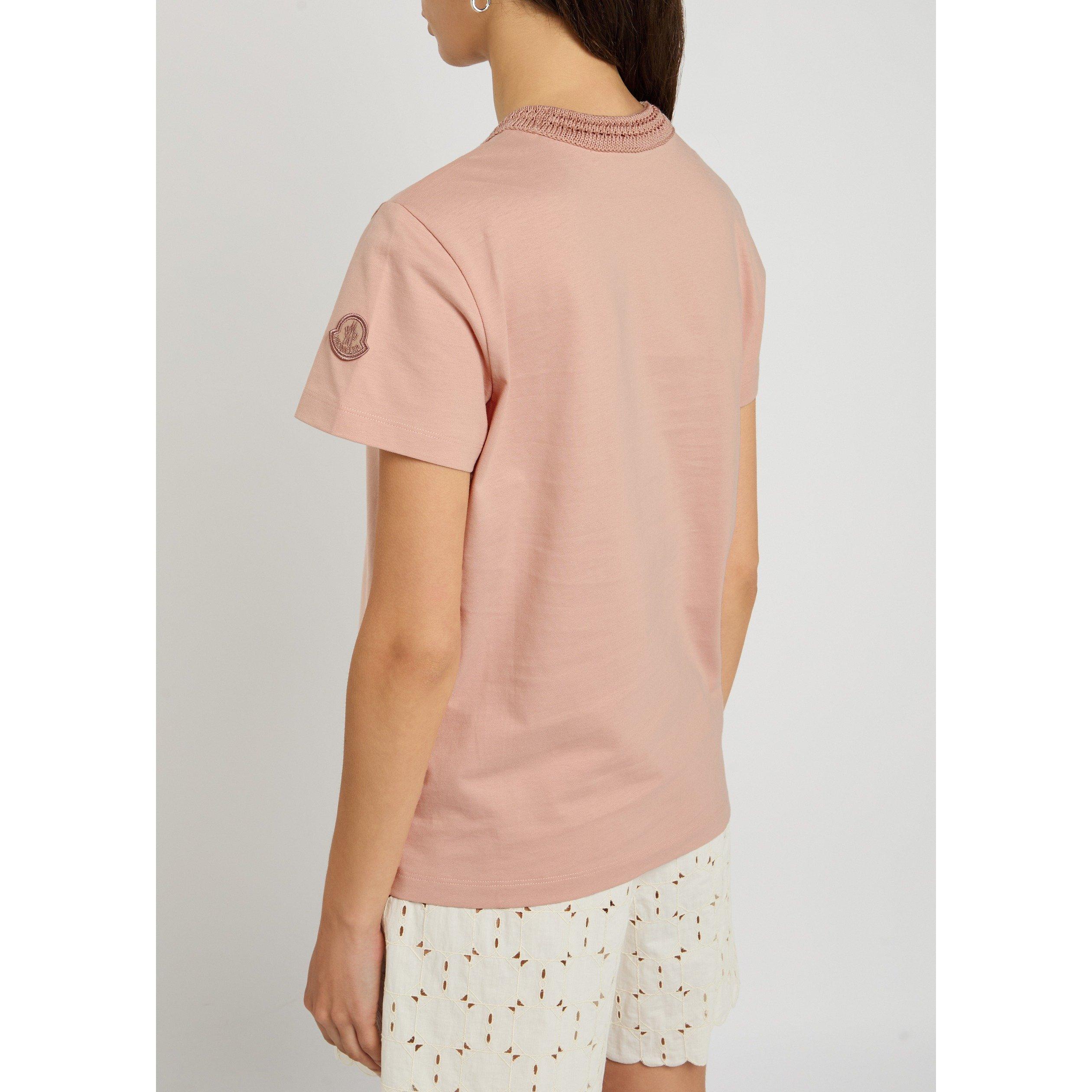 PINK LIGHT - Moncler - SS T SHIRT - 3