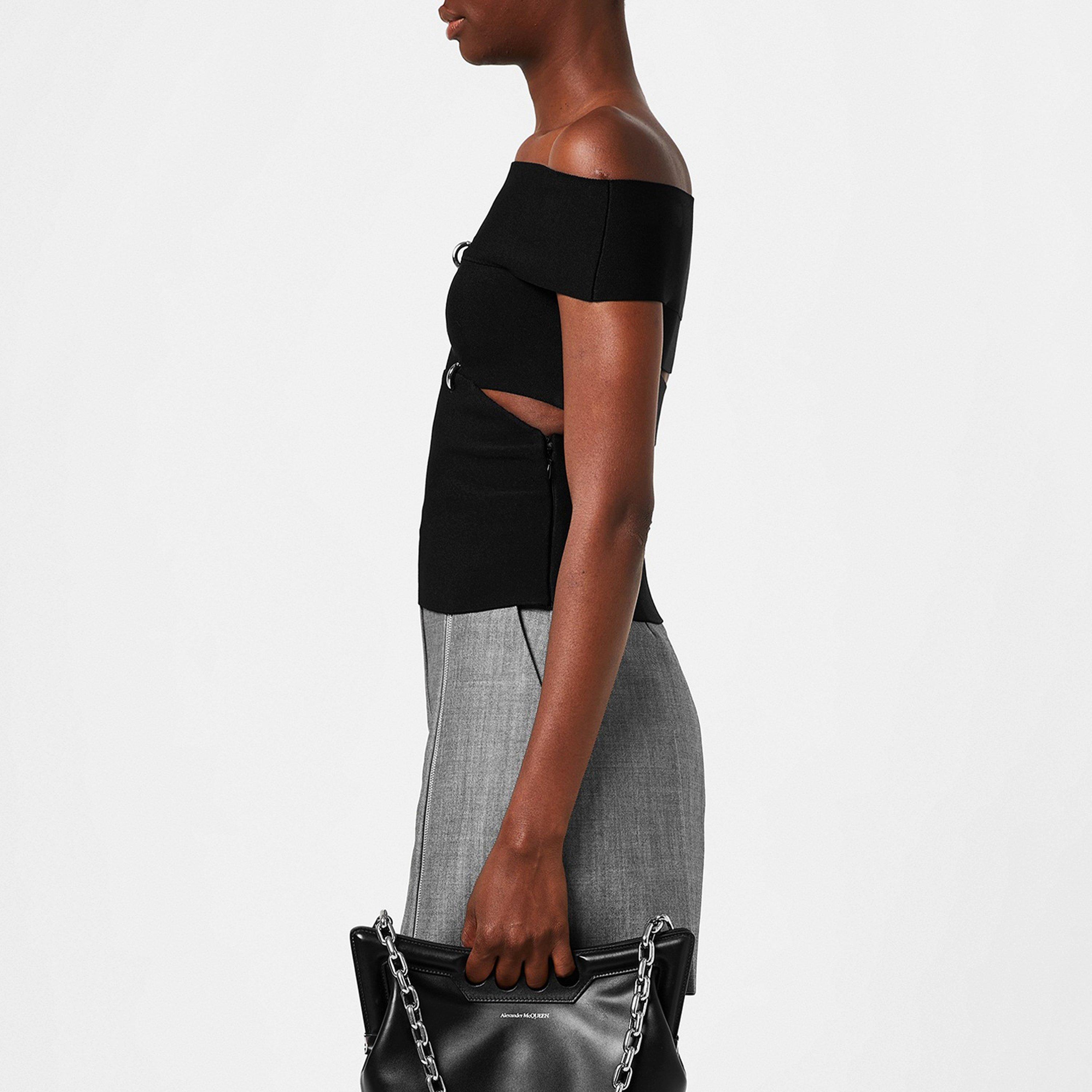 Black Ivory - Alexander McQueen - Bandage Top - 2