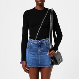 Alexander McQueen Slash Zip Long Sleeve Top