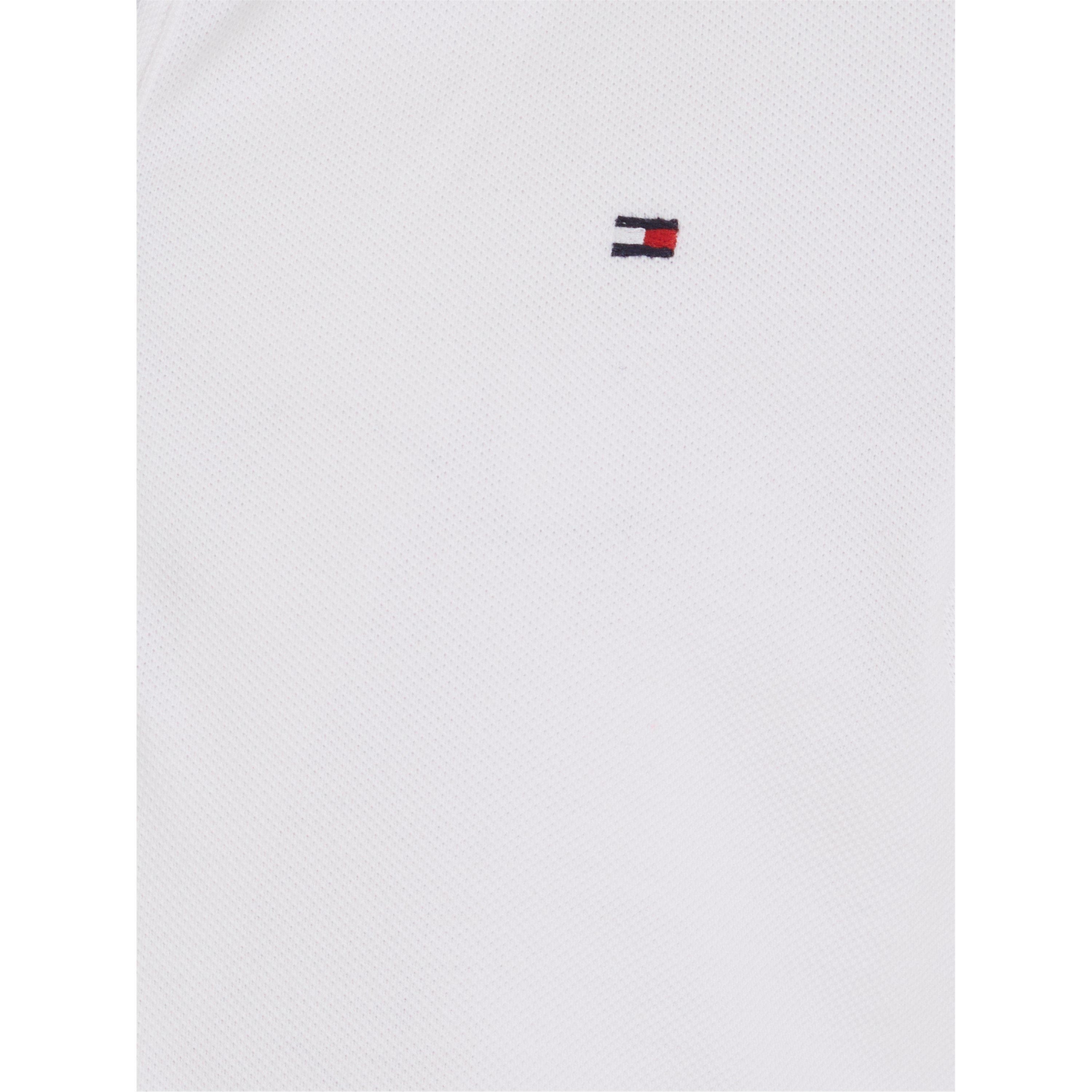 White - Tommy Hilfiger - Essential Dropped Waist Polo Dress - 4